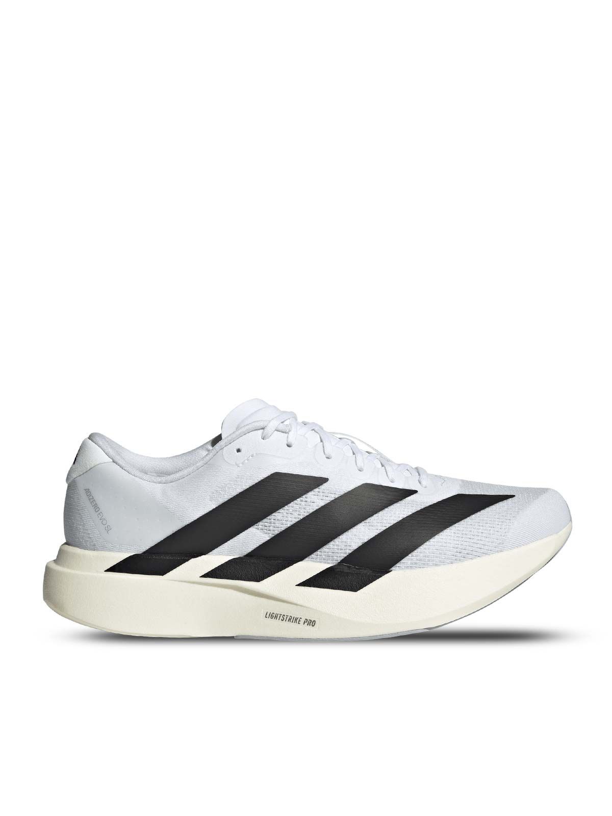 White adizero evo sneakers
