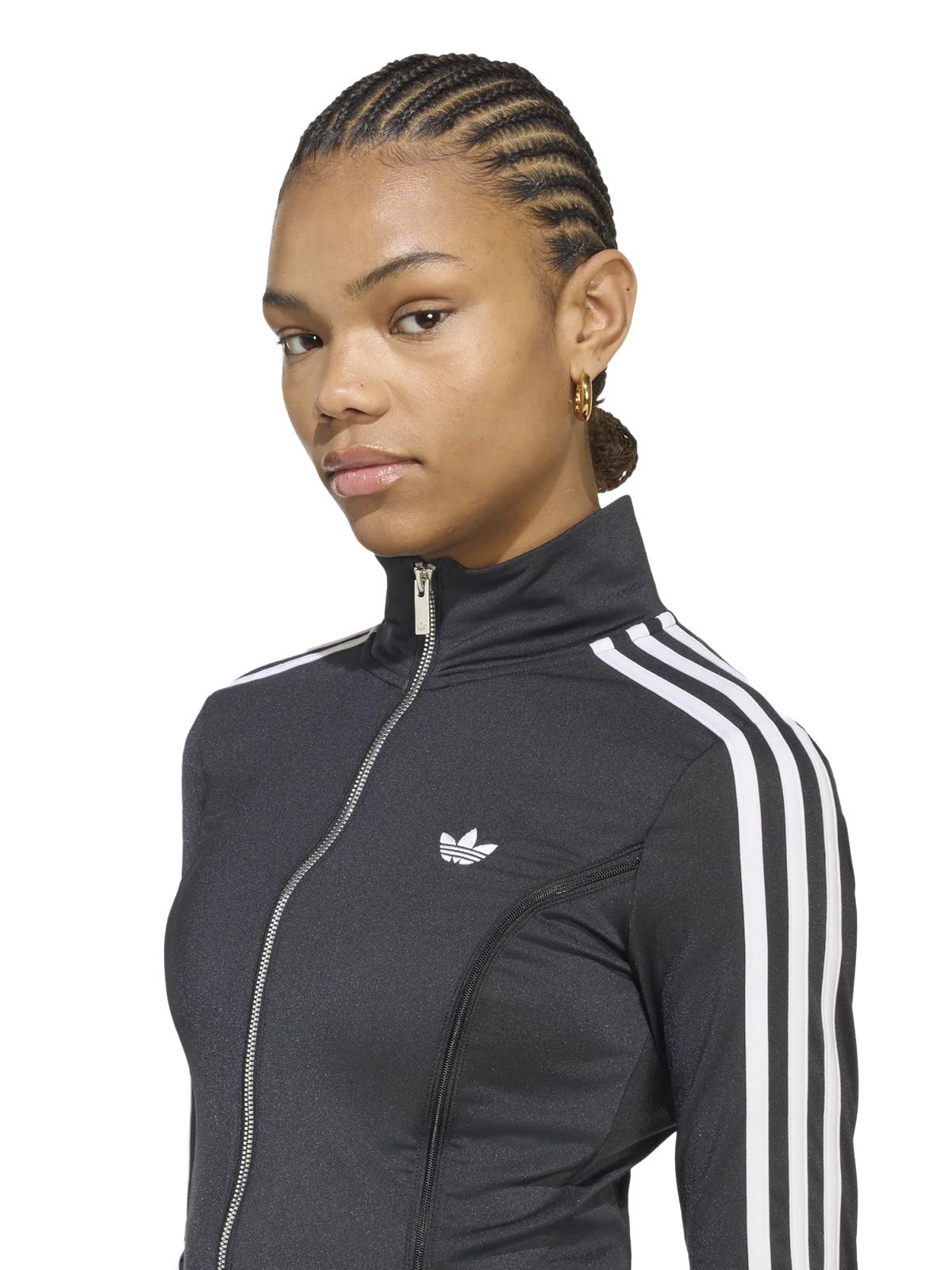 Black tracktop ADIDAS ORIGINALS