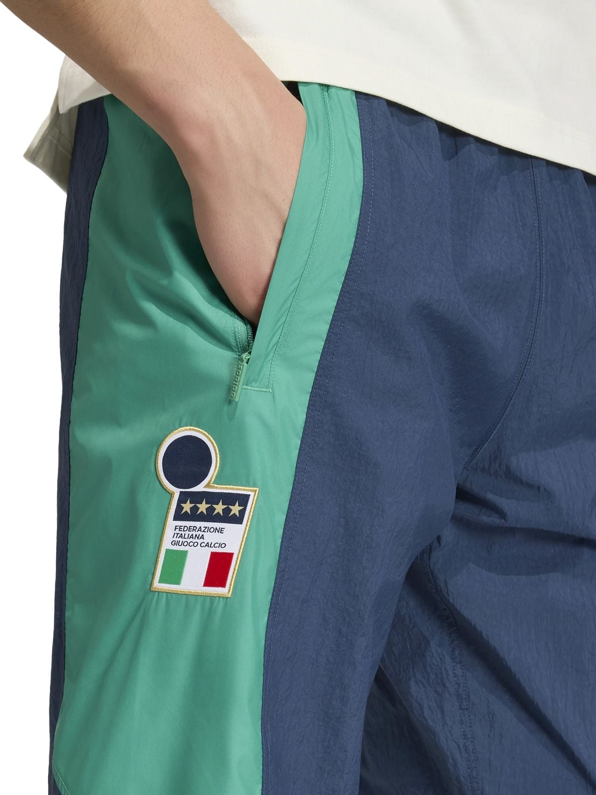 Blue figc eqt trackpants ADIDAS ORIGINALS
