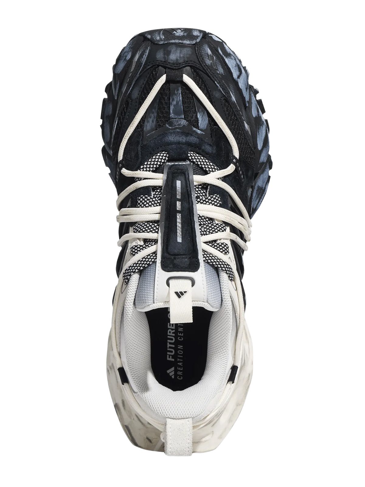 Black and white xlg runner deluxe 2 sneakers ADIDAS ORIGINALS