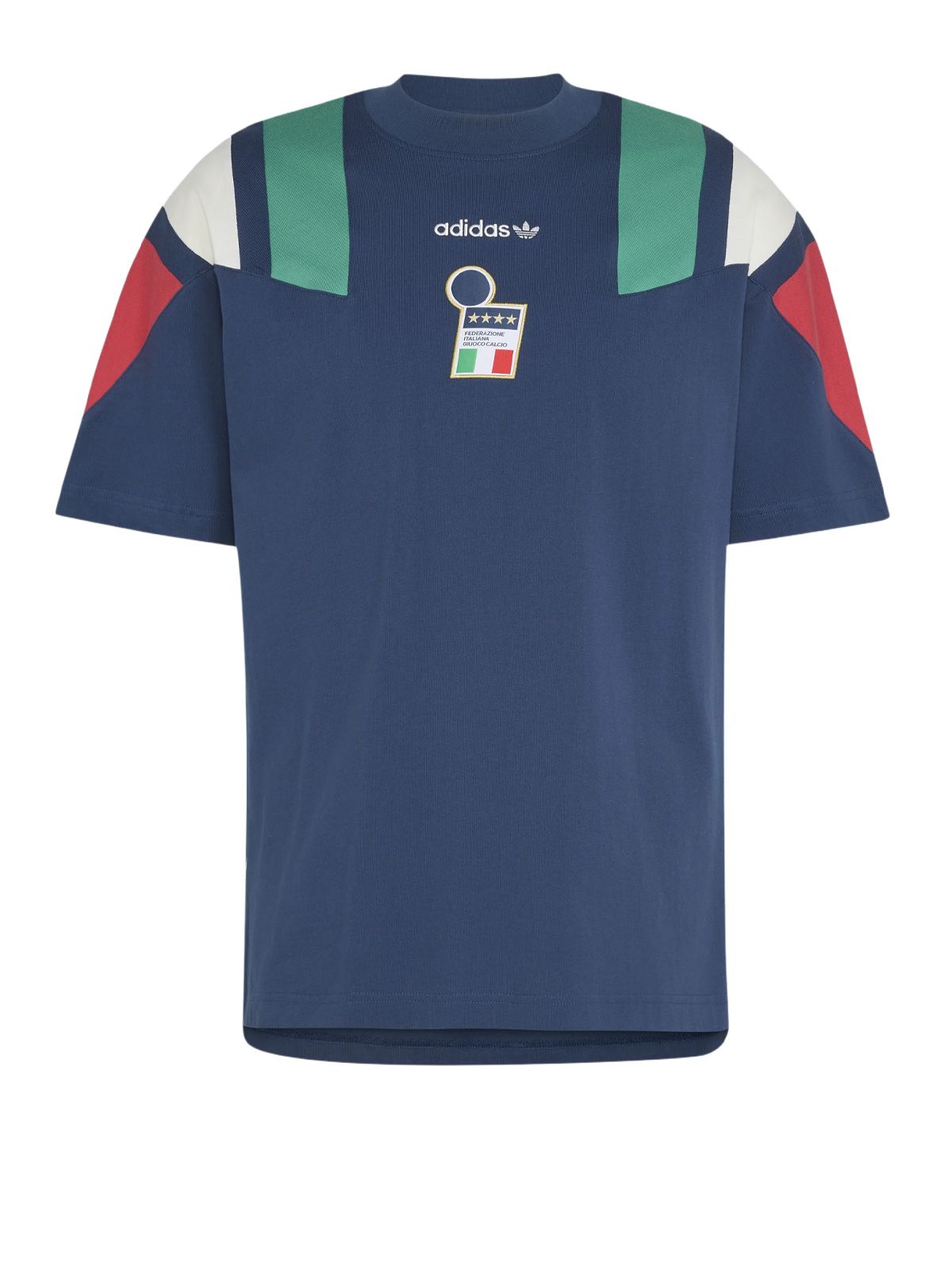 Blue figc eqt t-shirt