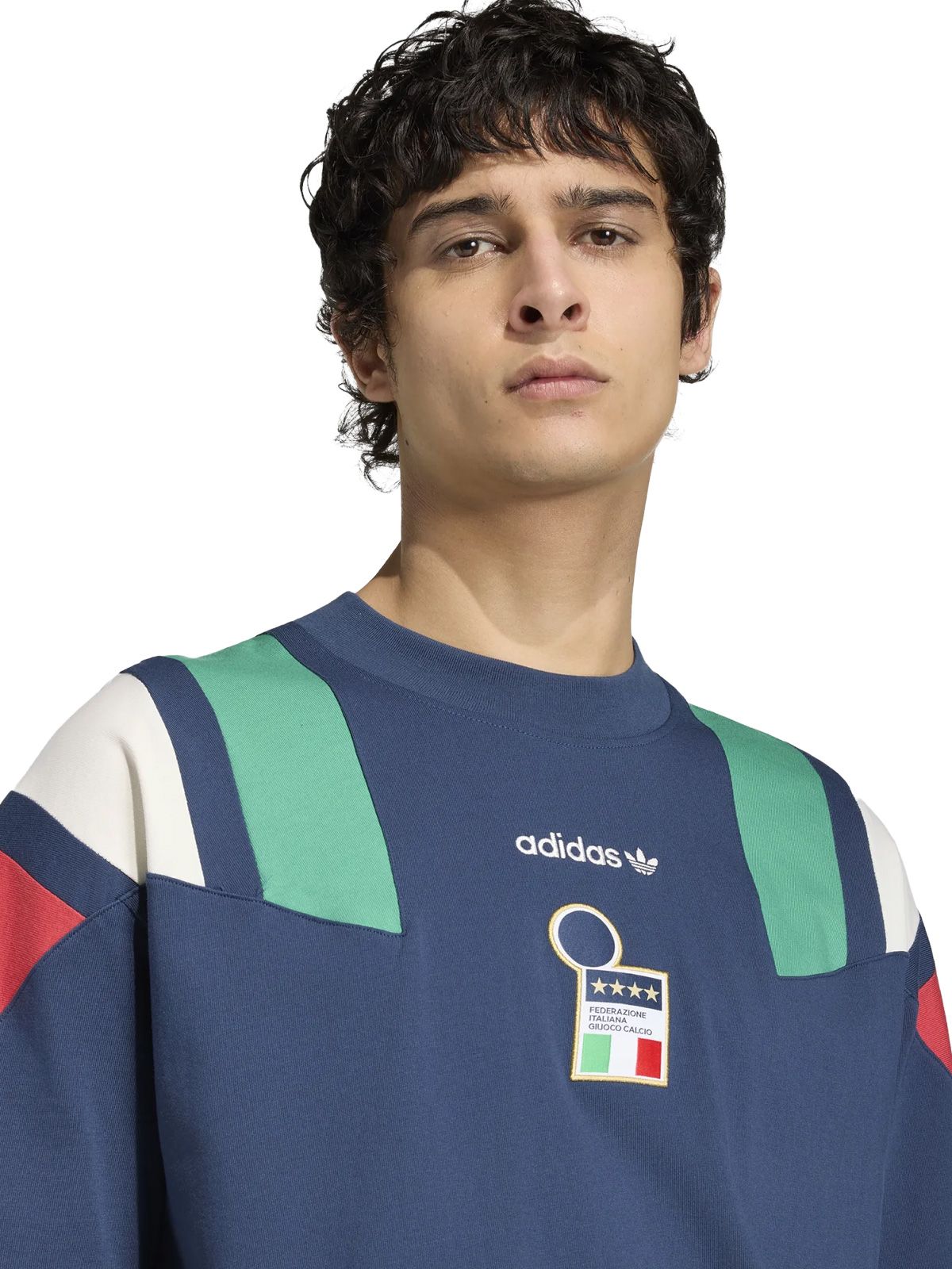 Blue figc eqt t-shirt ADIDAS ORIGINALS