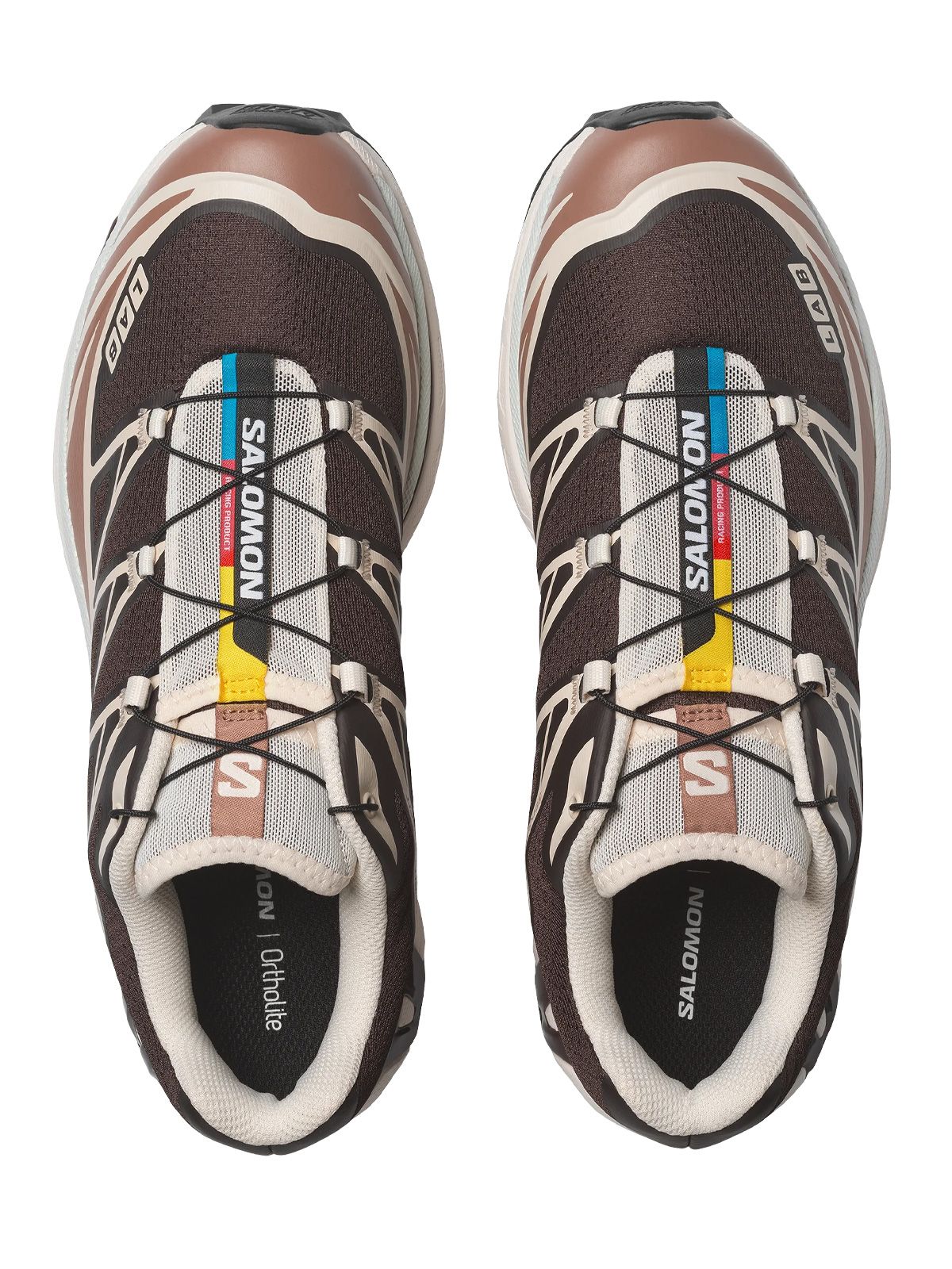 Brown xt-6 sneakers SALOMON