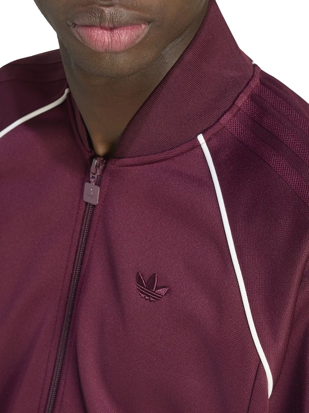 Giacca da tuta bordeaux ADIDAS ORIGINALS