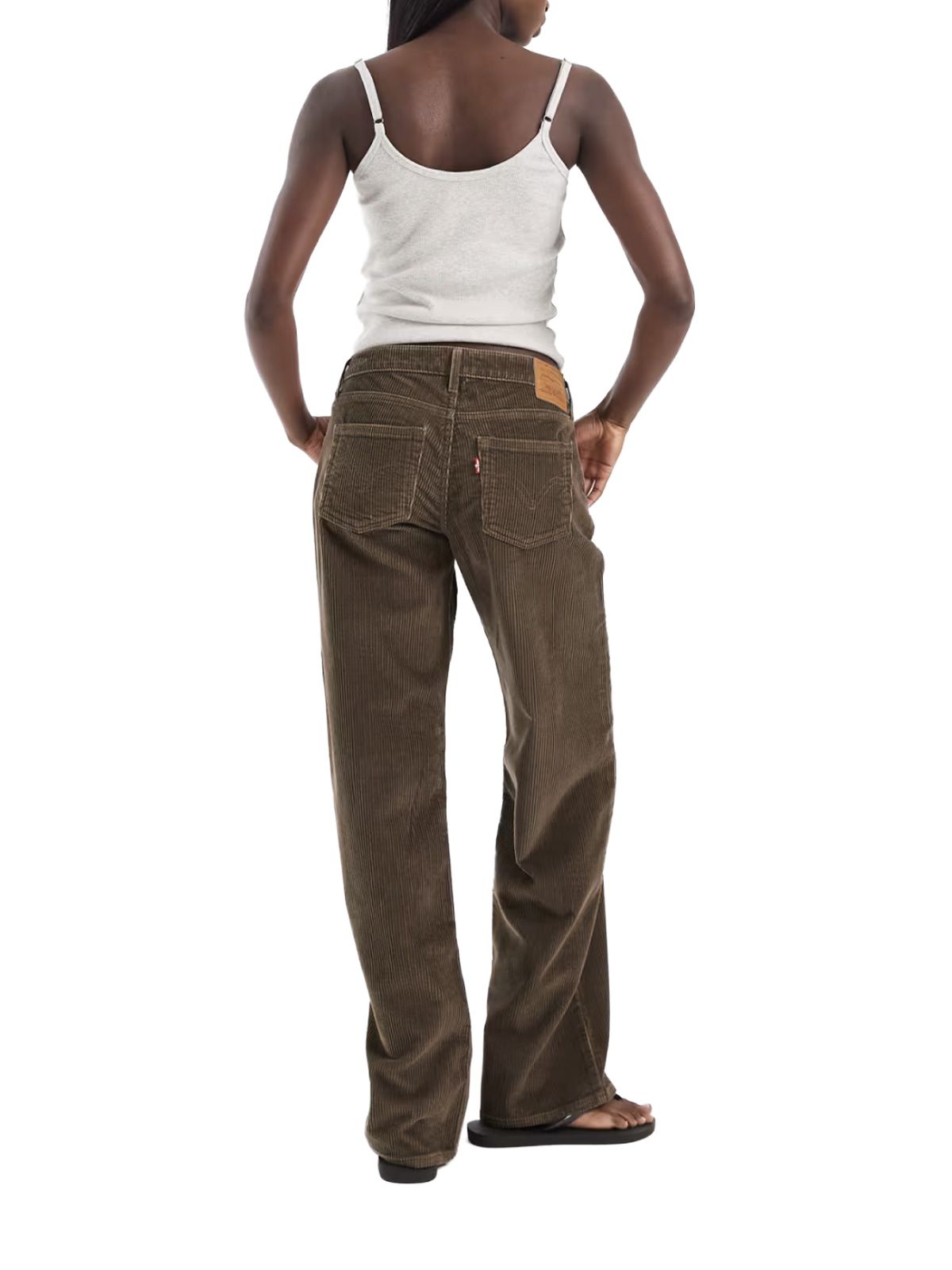 Brown low loose canteen jeans LEVI'S