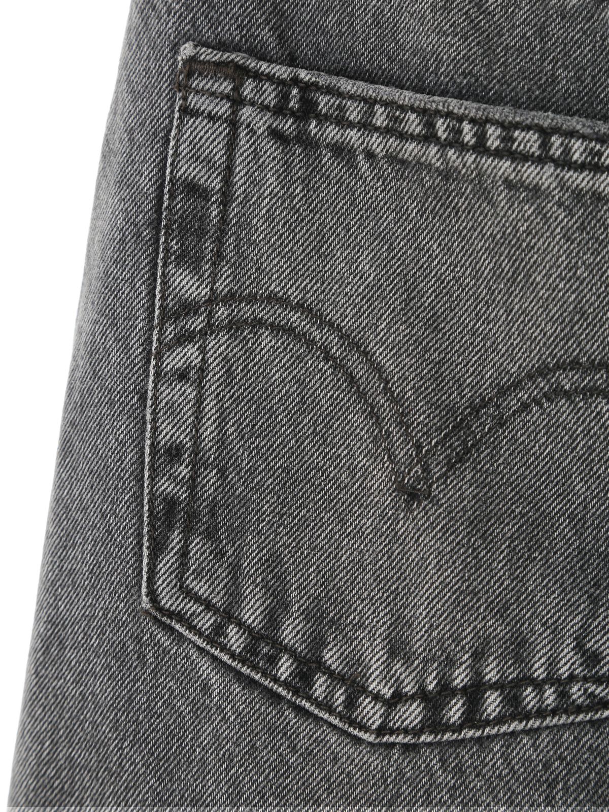 Jeans grigi a vita alta e gamba larga LEVI'S