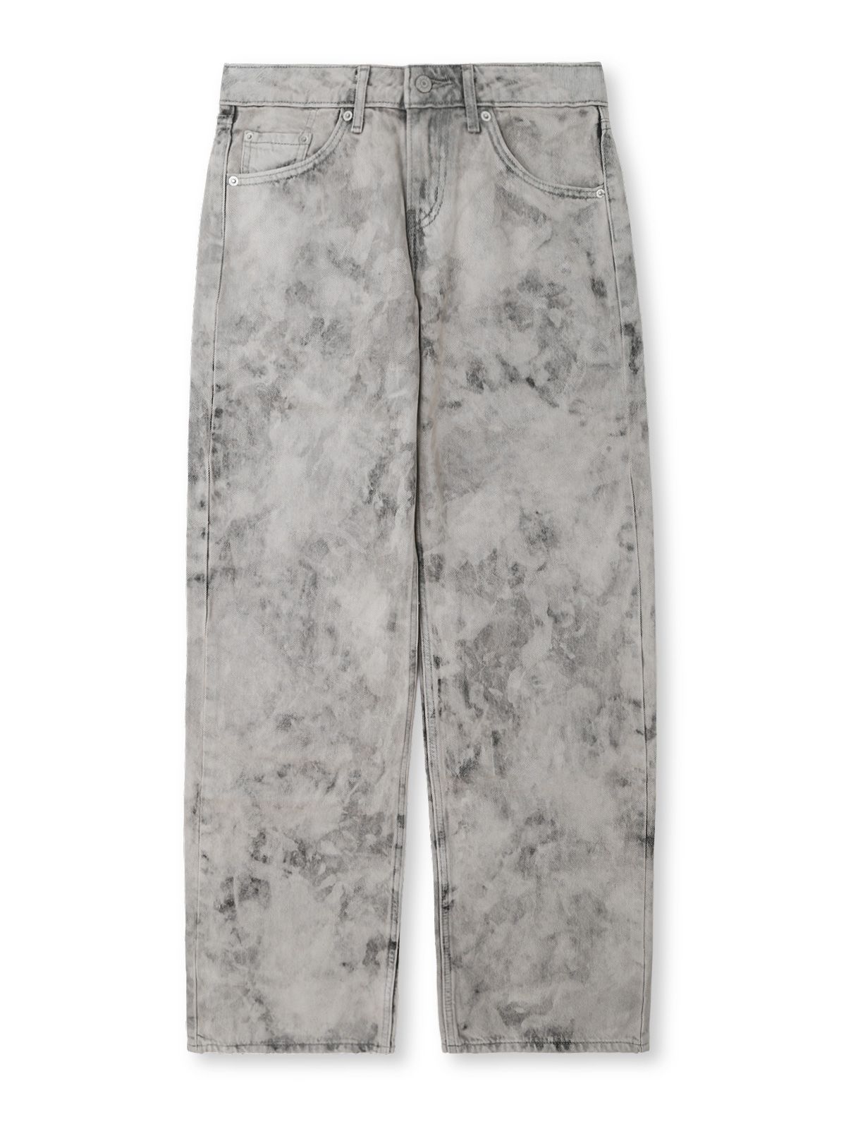 Jeans ampi a vita bassa