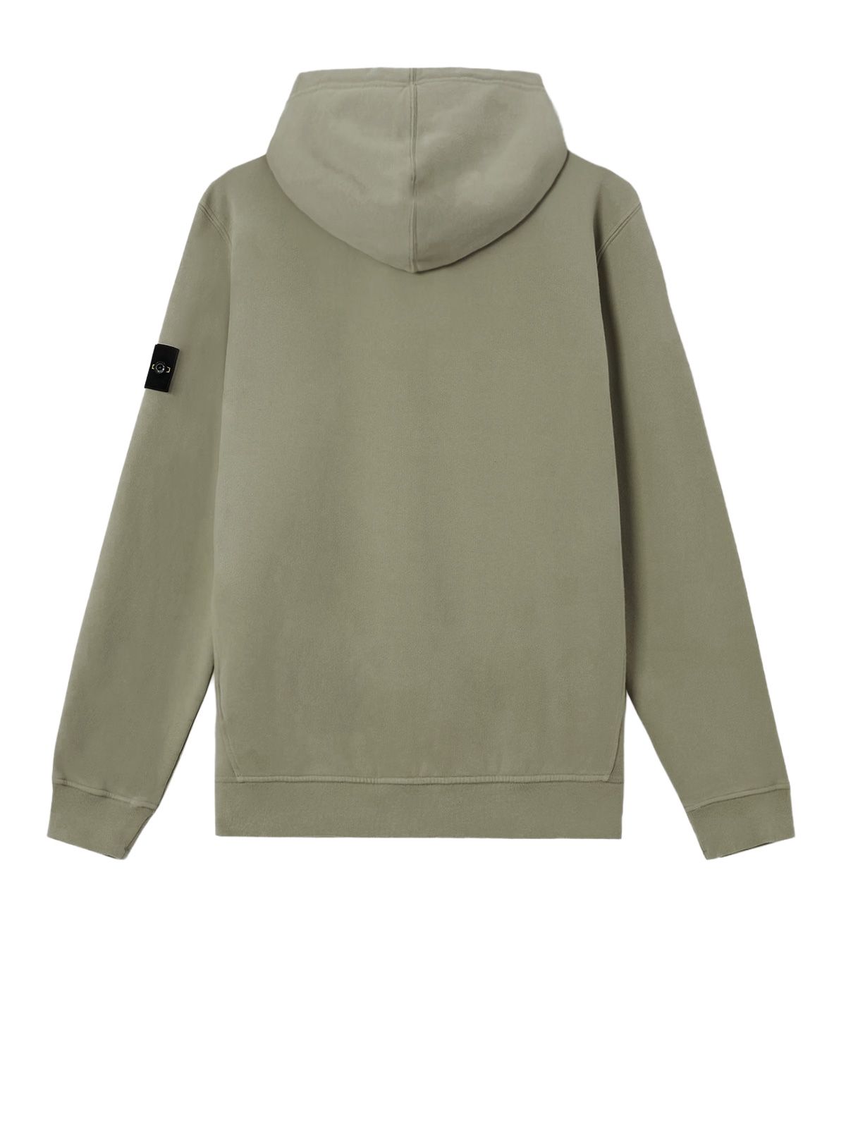 Military green hoodie sweater STONE ISLAND