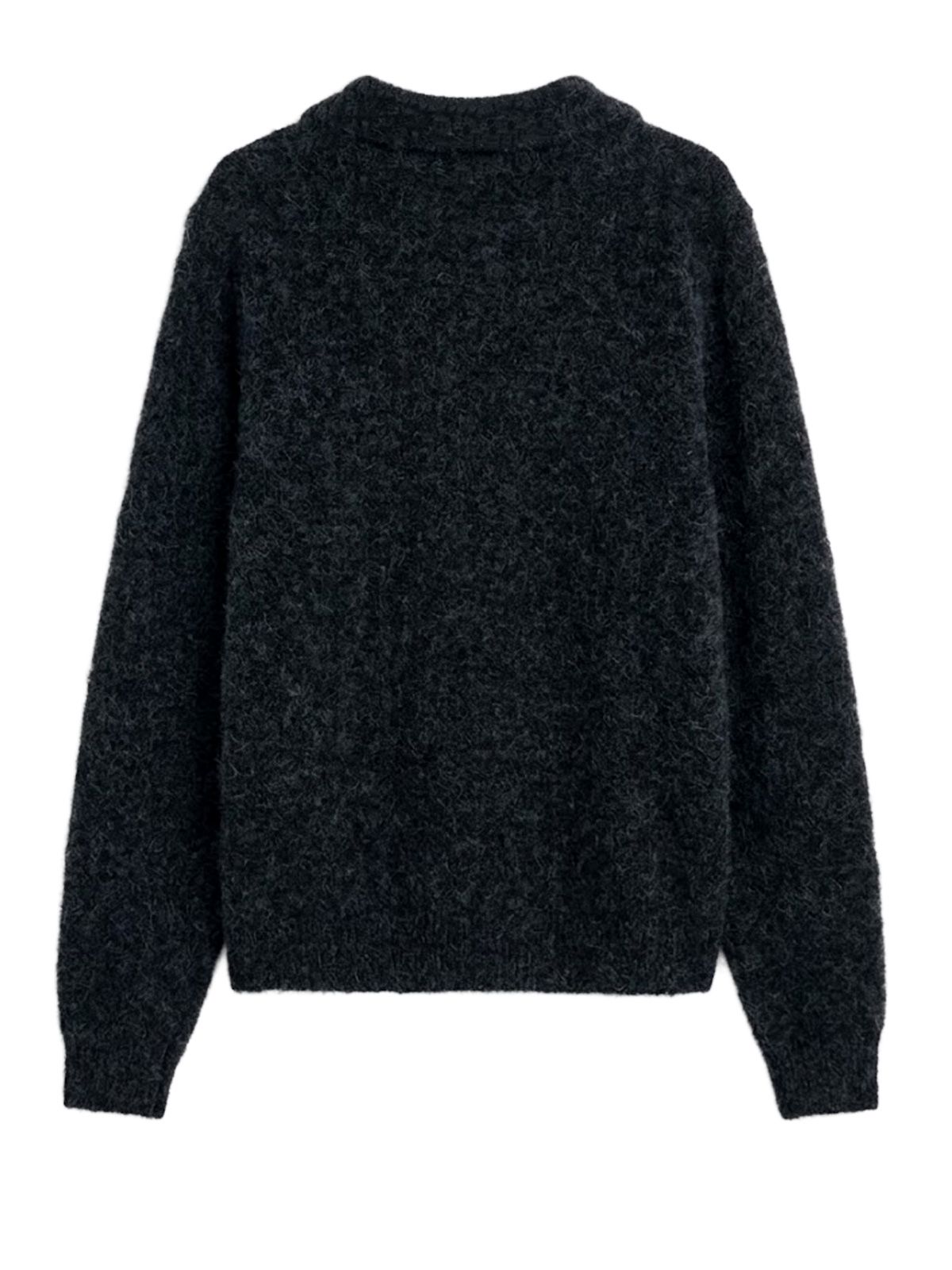 Grey mohair polo SUNFLOWER
