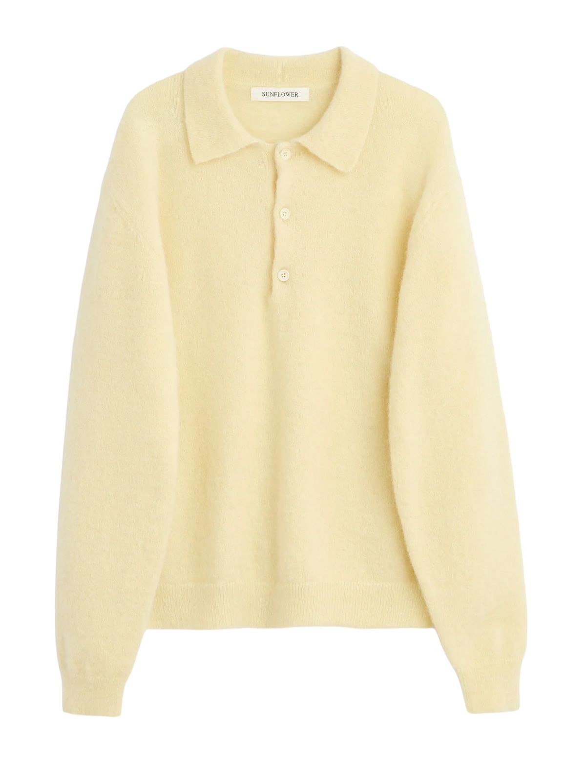 Polo mohair bianca