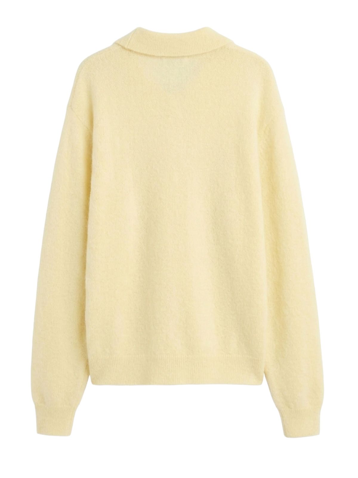 Polo mohair bianca SUNFLOWER