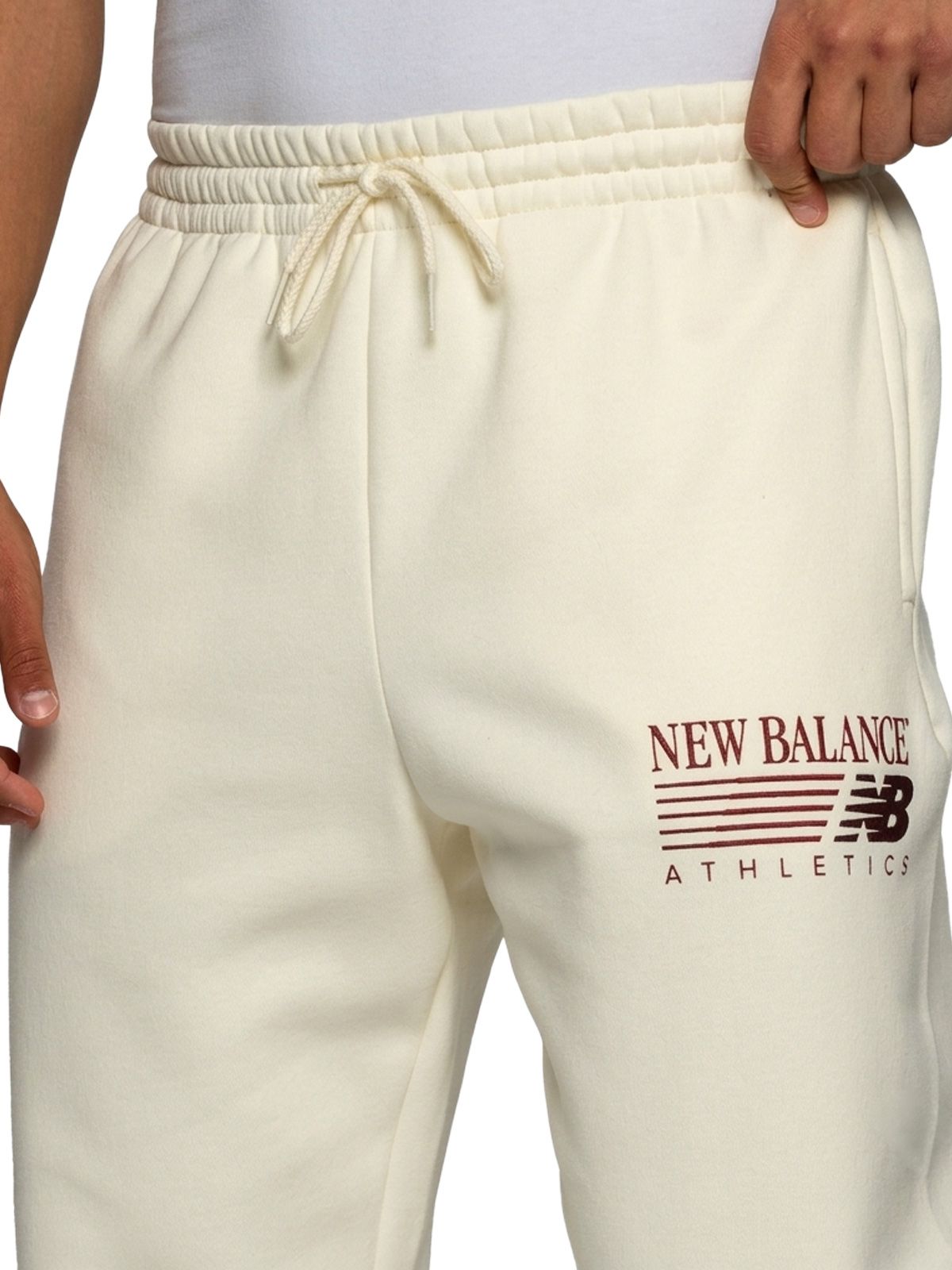 Angora reimagined graphic fleece joggers NEW BALANCE
