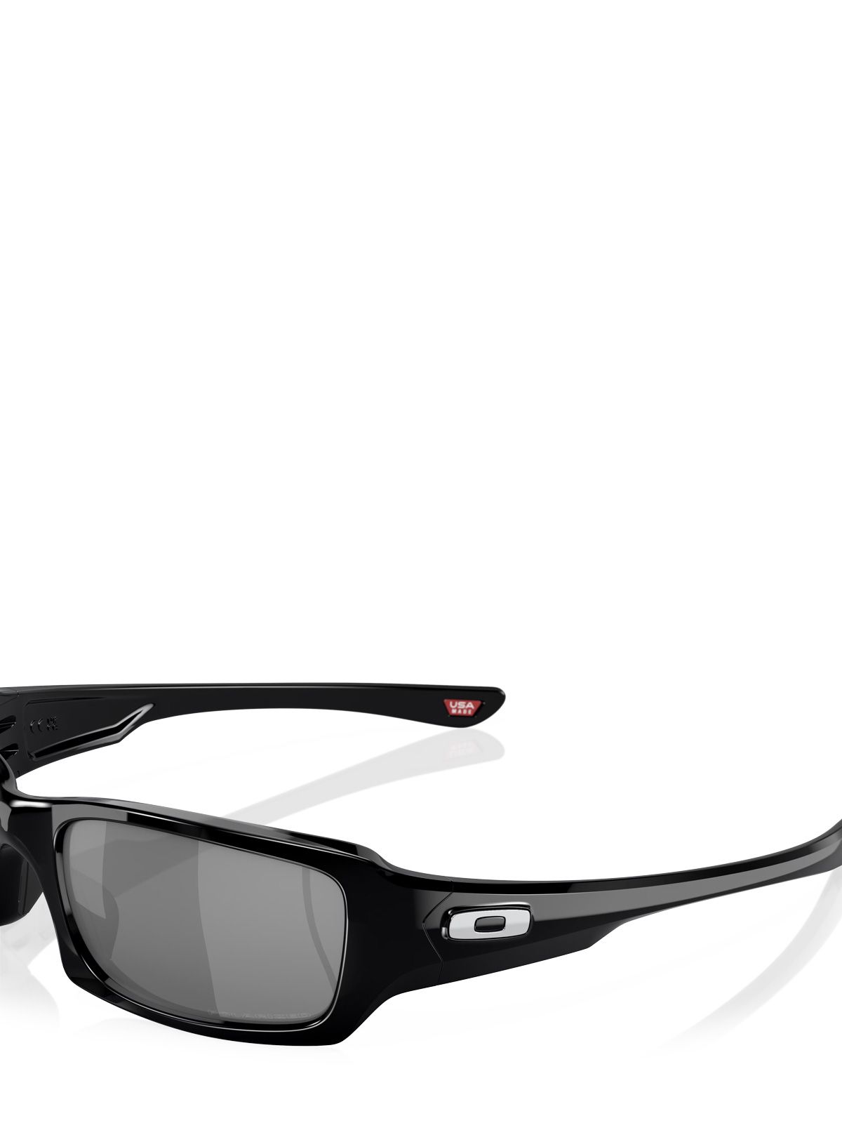 Polished black fives sqared sunglasses OAKLEY
