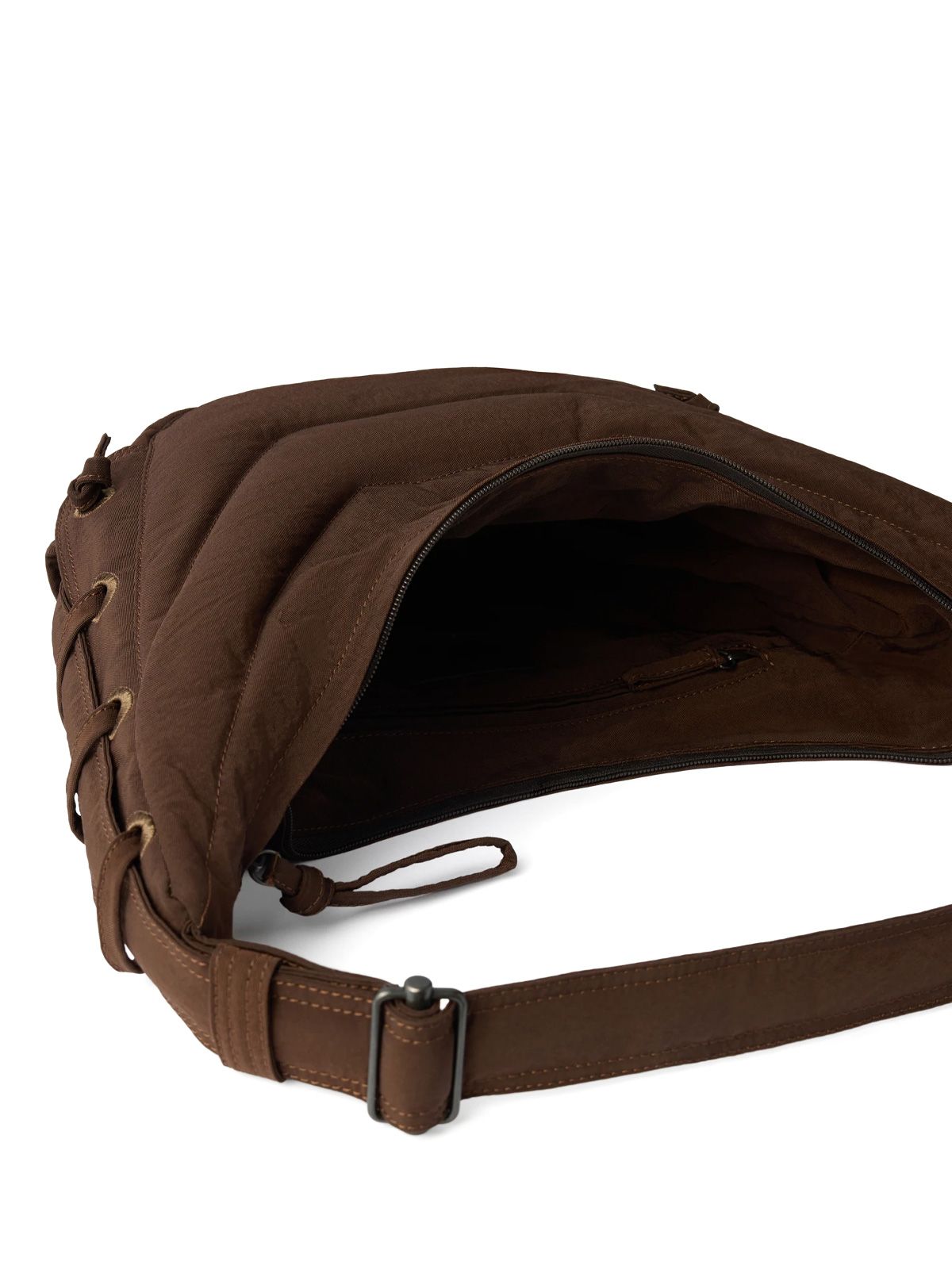 Borsa a spalla small soft game marrone LEMAIRE