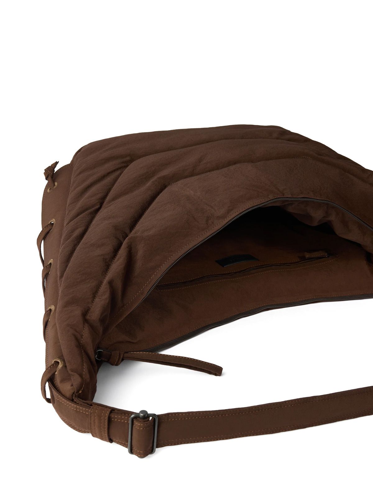Borsa a spalla large soft game marrone LEMAIRE