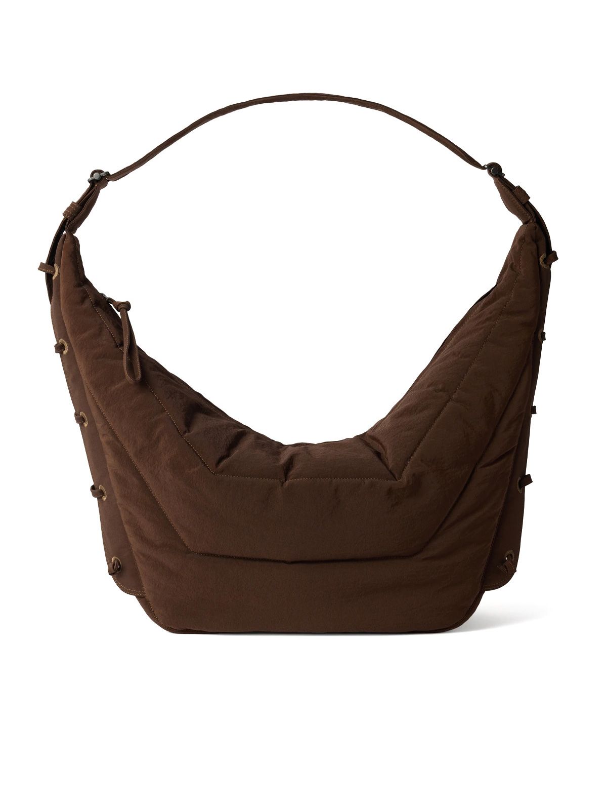 Borsa a spalla large soft game marrone