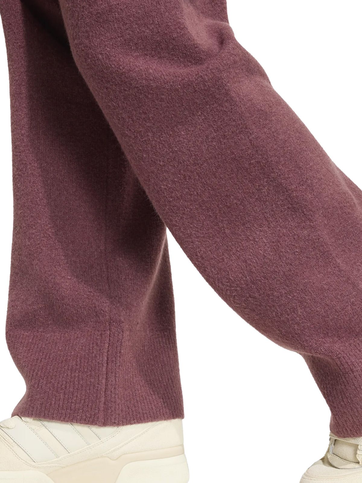 Pantaloni in maglia bordeaux ADIDAS ORIGINALS