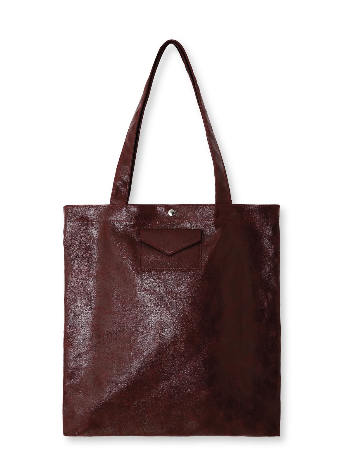 Borsa tote bordeaux