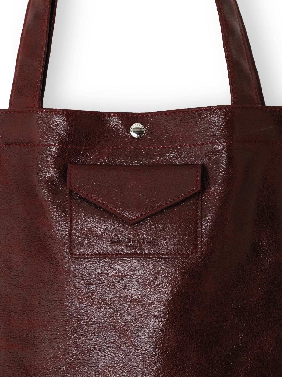 Borsa tote bordeaux LANCASTER