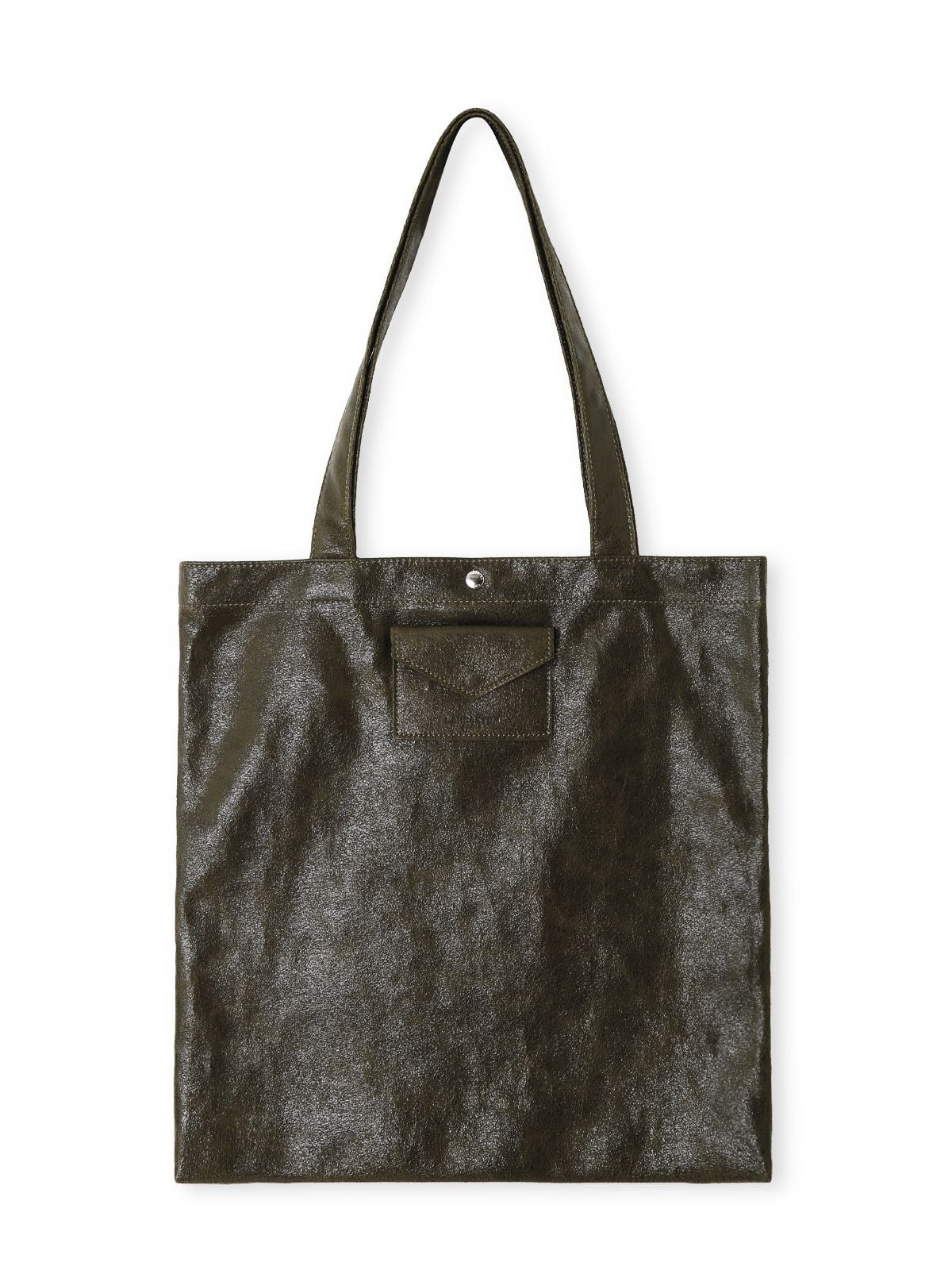 Borsa tote verde kaki