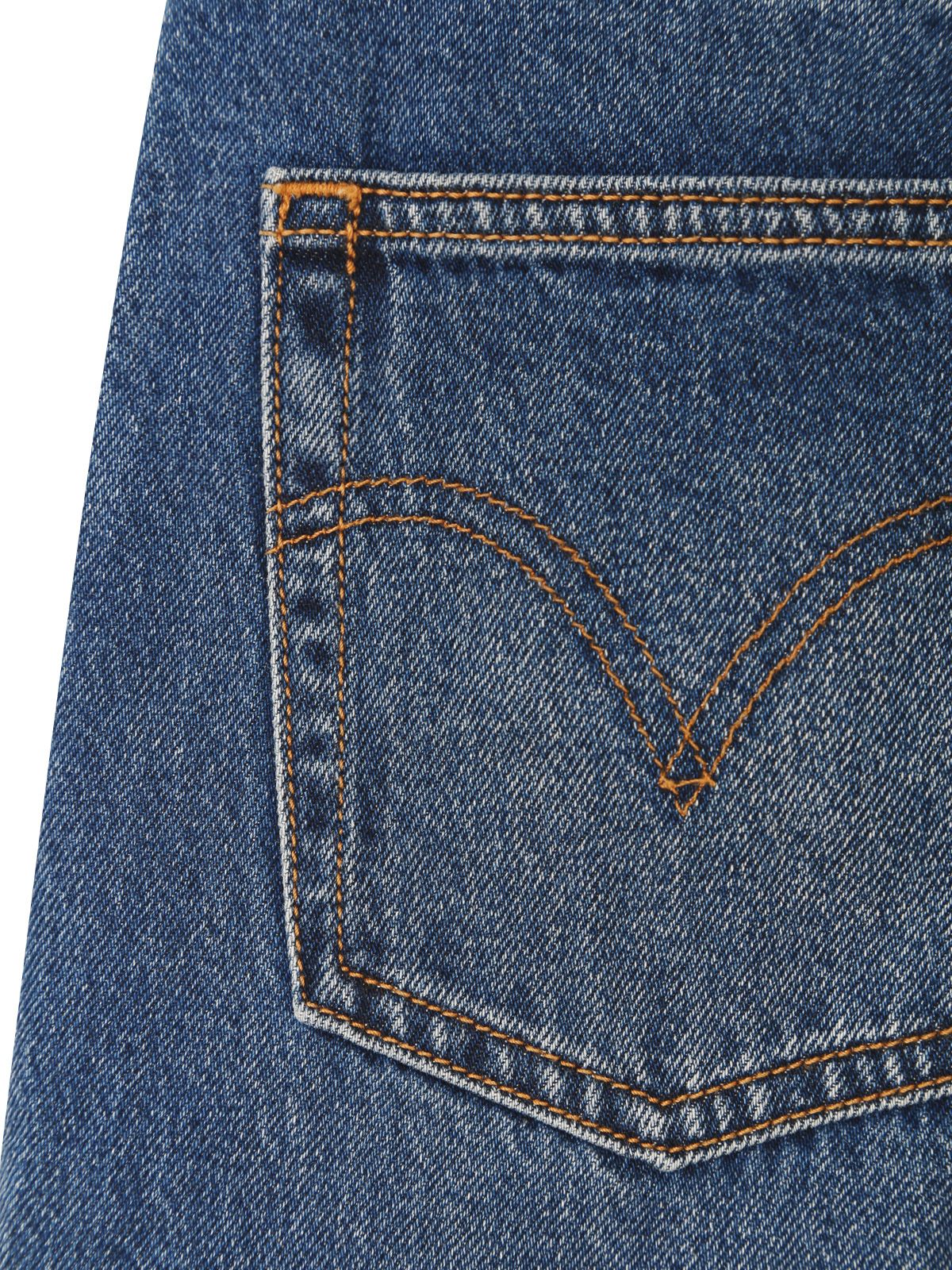 Jeans ribcage a gamba larga blu LEVI'S