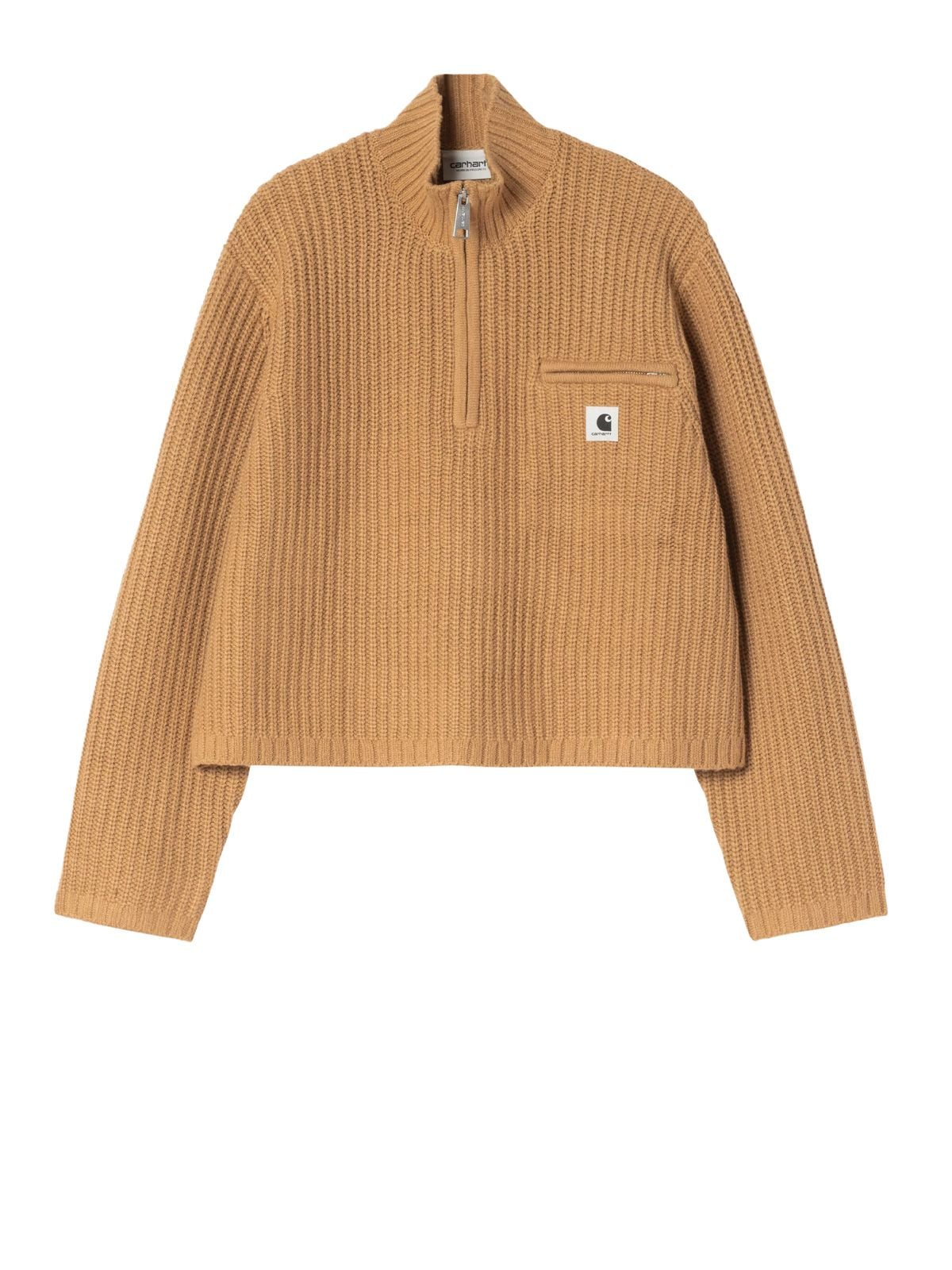 Dusty detroit half zip sweater