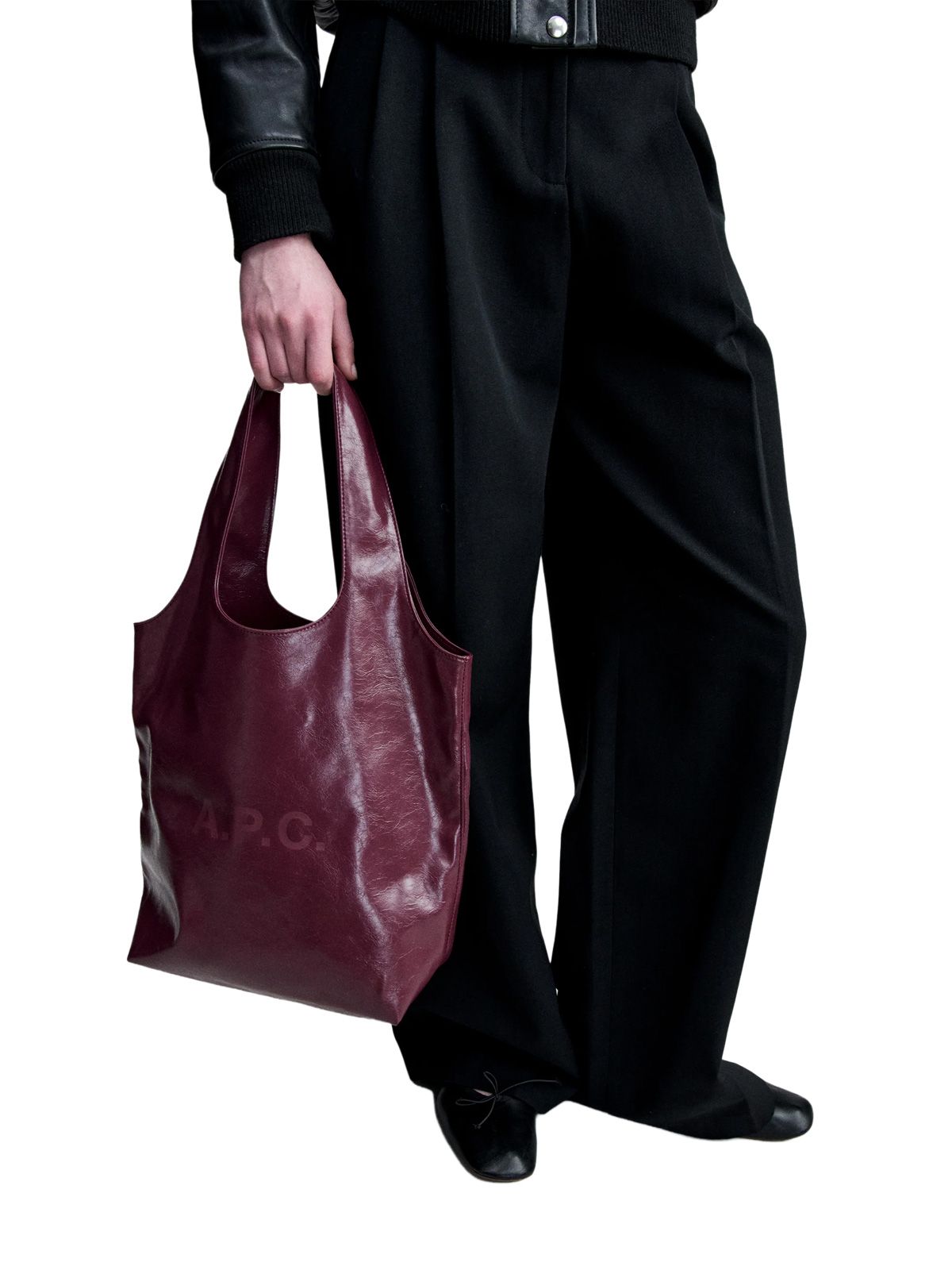 Borsa tote ninon small viola A.P.C.