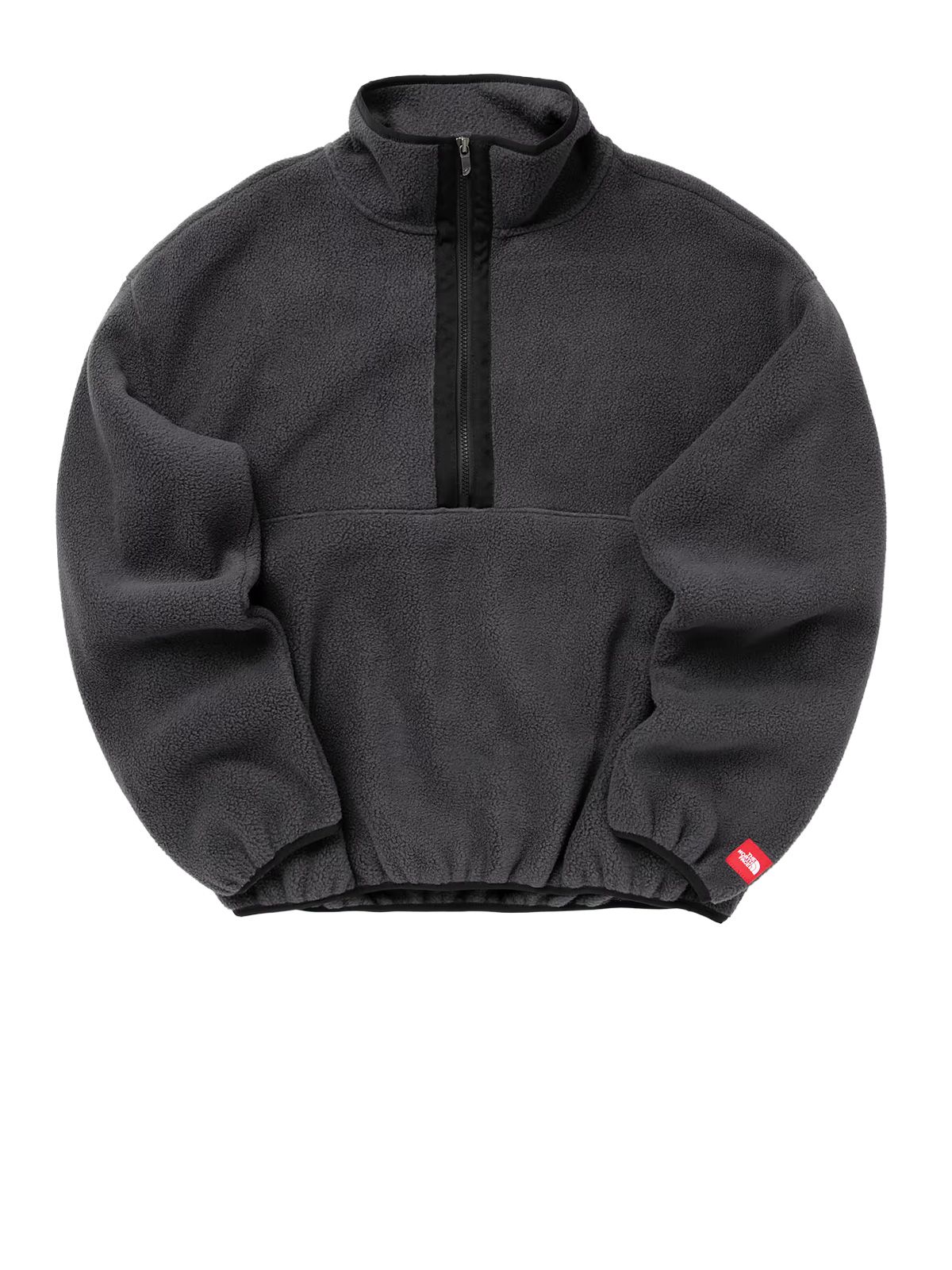 Black tnf red box zip flee bomber