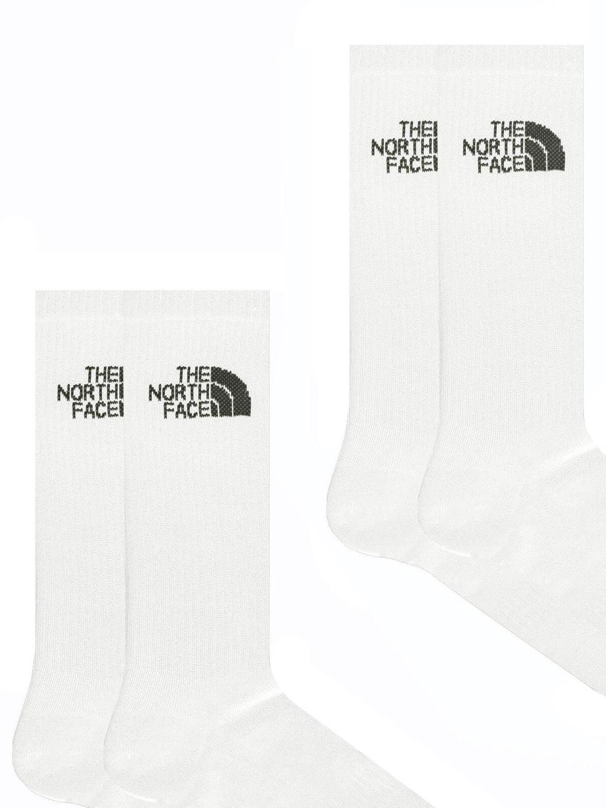 White multi sport cush crew socks THE NORTH FACE