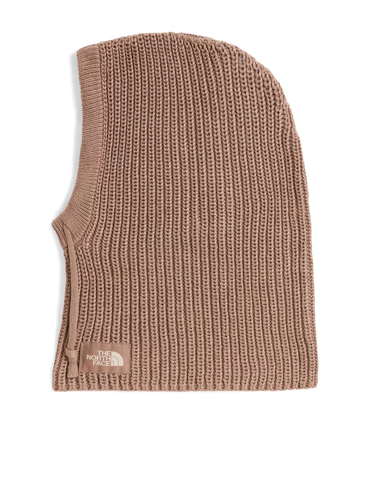 Light brown apres knit hood beanie THE NORTH FACE