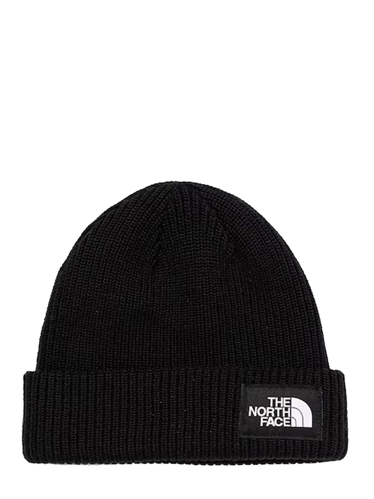 Black salty lined beanie