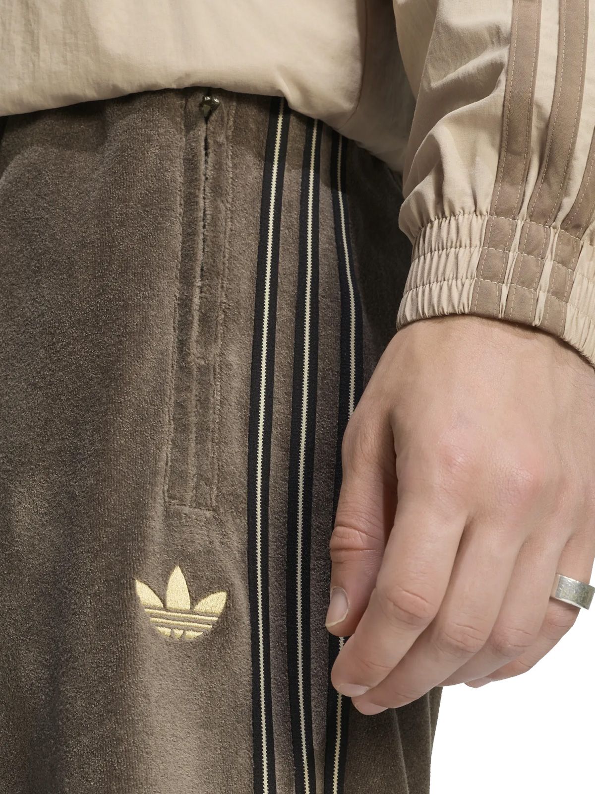 Pantaloni da tuta firebird marroni ADIDAS ORIGINALS