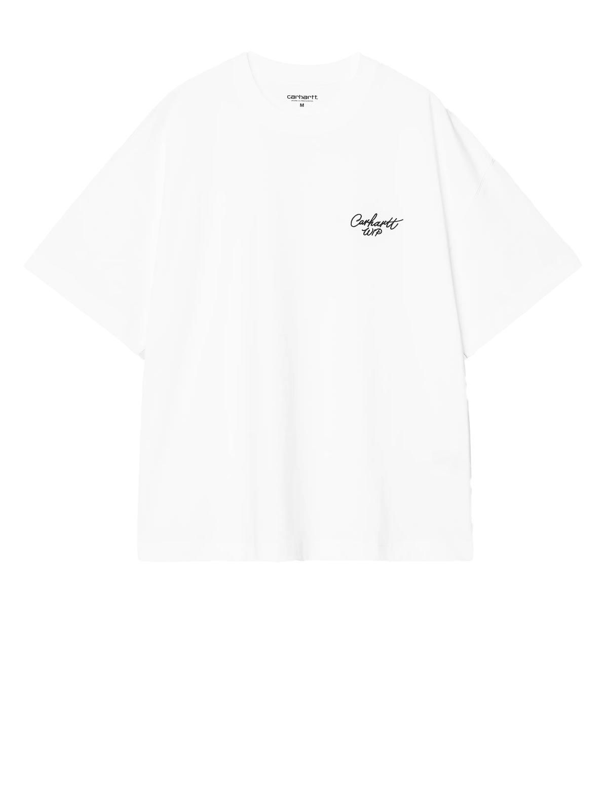 T-shirt signature script bianca
