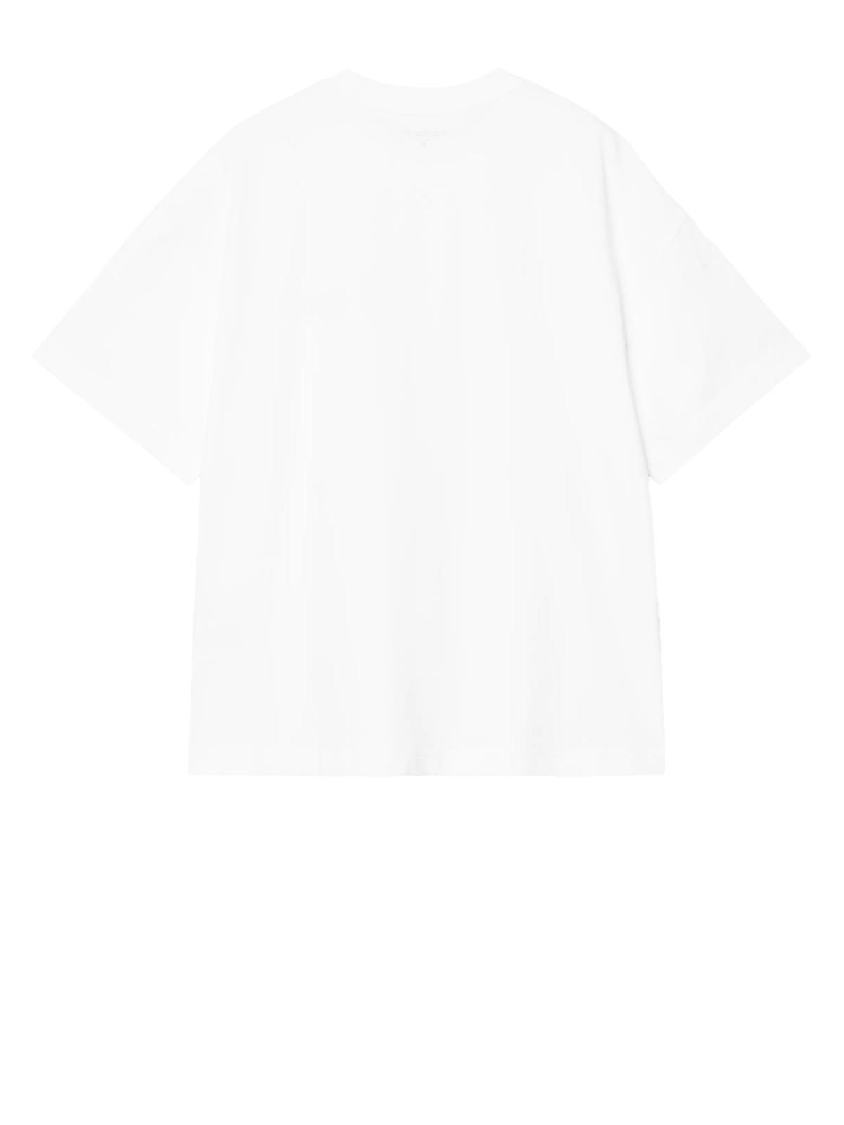 T-shirt signature script bianca CARHARTT WIP