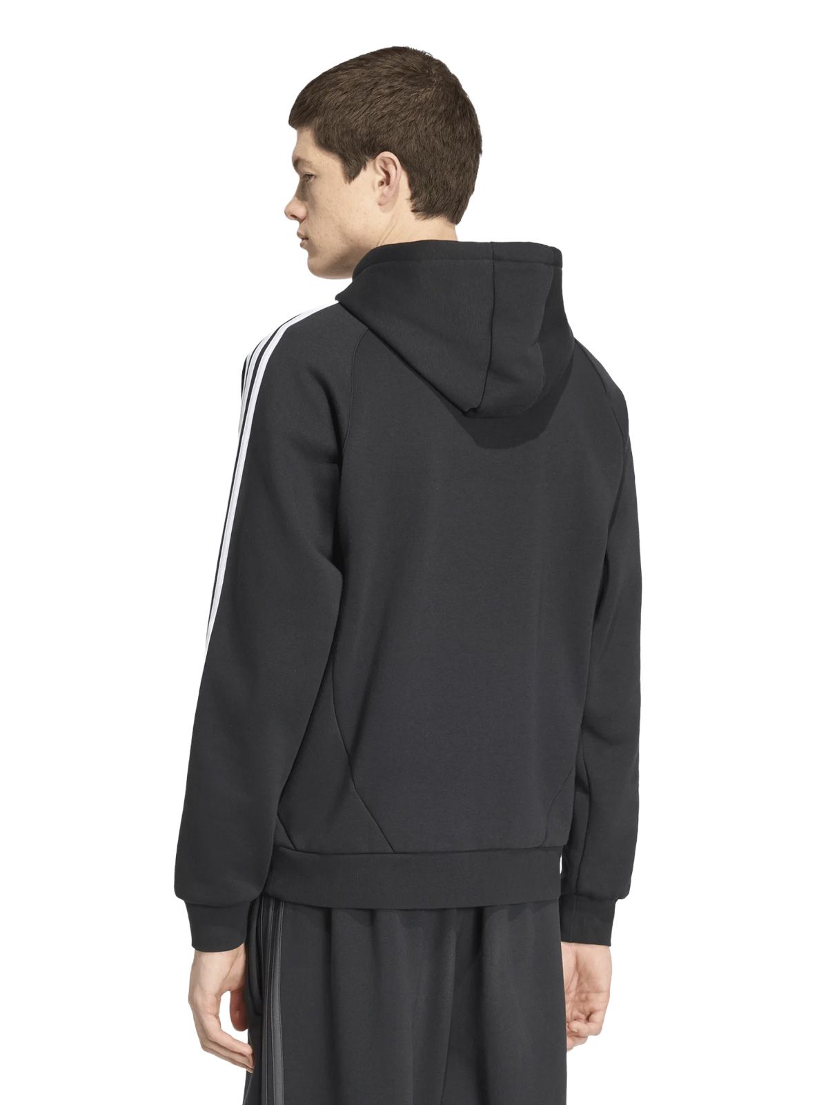 Felpa con cappuccio teamgeist nera ADIDAS ORIGINALS