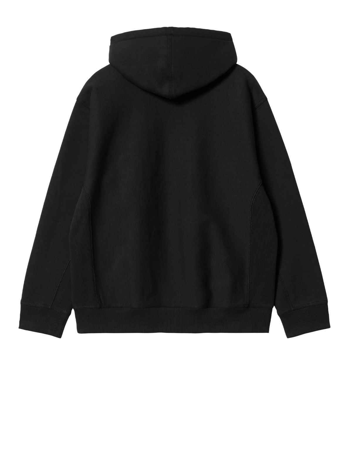 Black hooded american script sweatshirt CARHARTT WIP