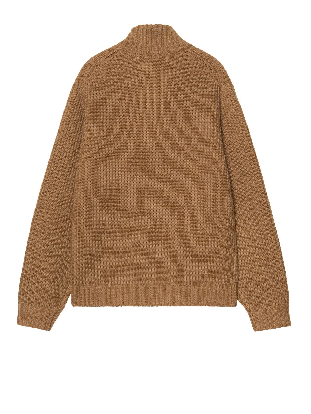 Maglione con mezza zip marroncino CARHARTT WIP