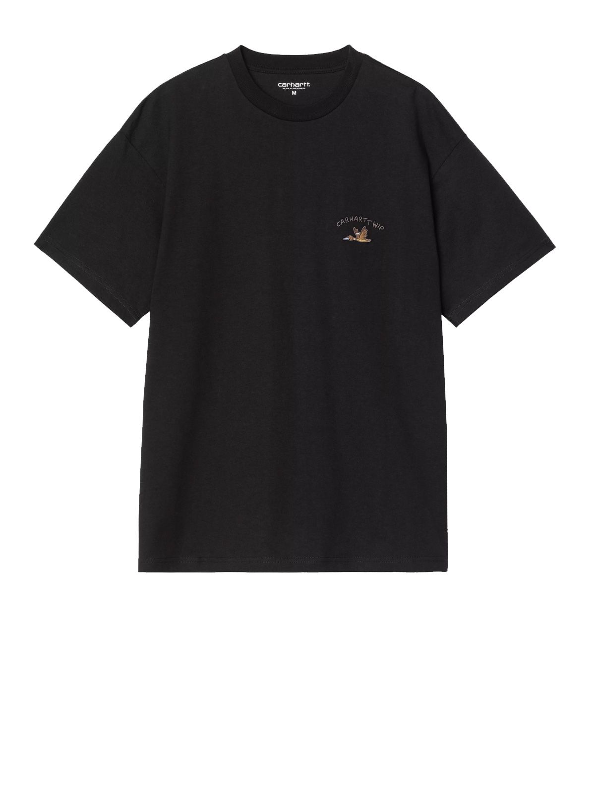 Black animated ducks t-shirt