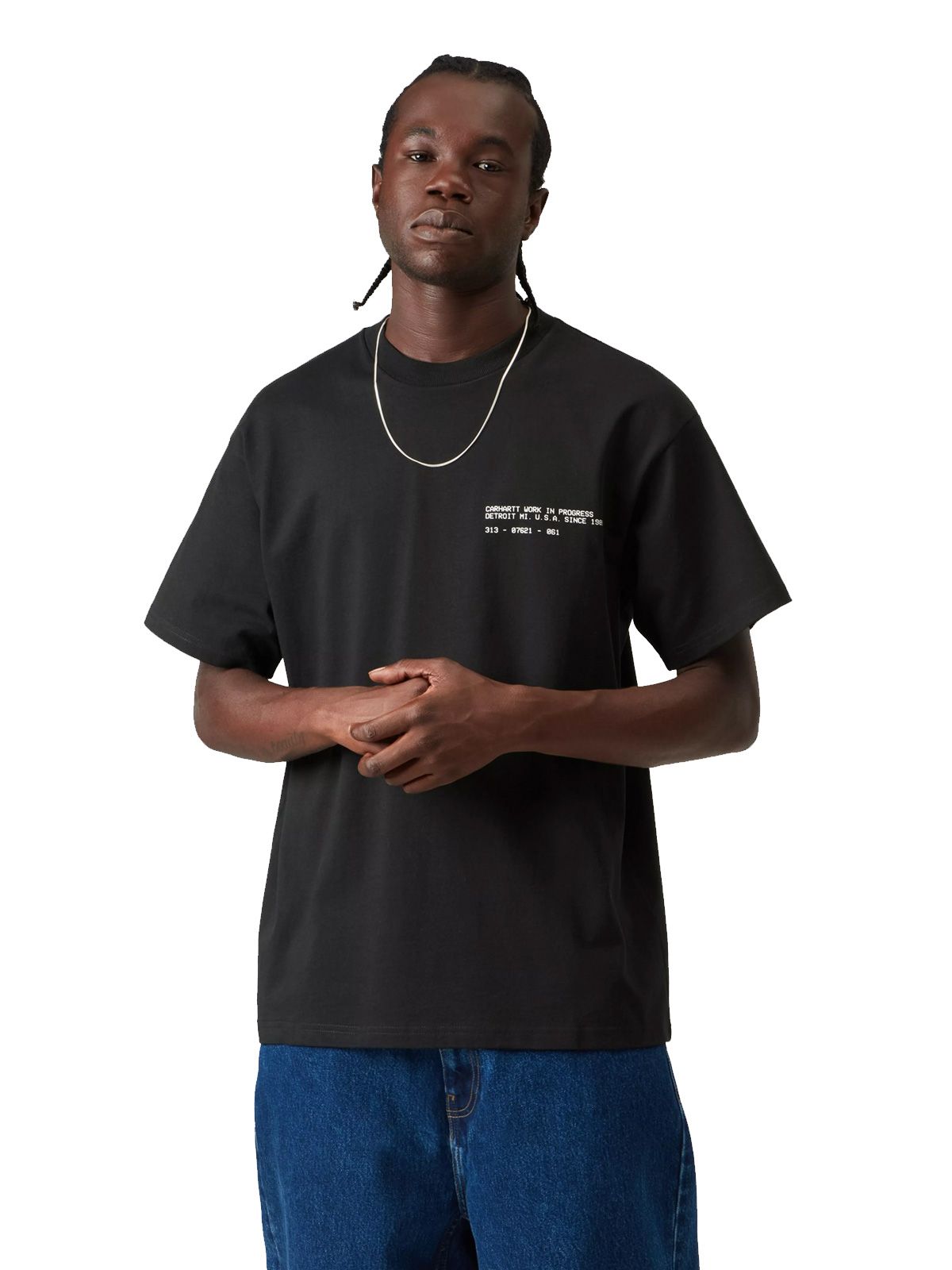 Black feather progress t-shirt CARHARTT WIP