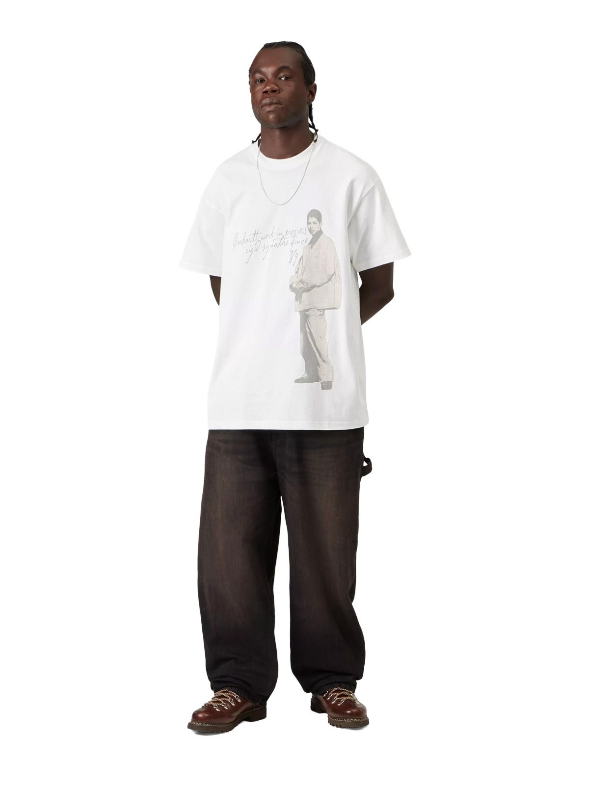 White archive 95 t-shirt CARHARTT WIP