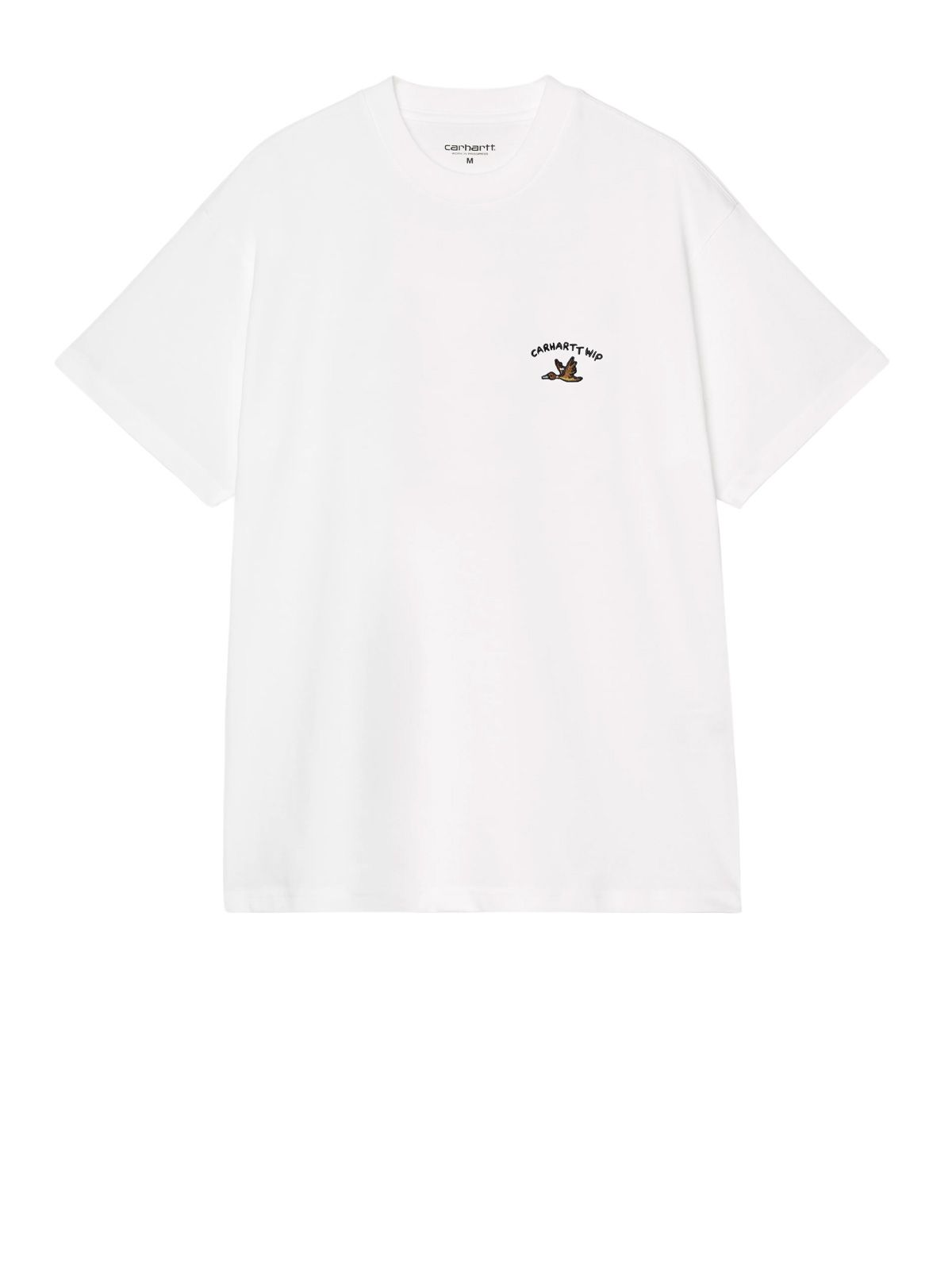 White animated ducks t-shirt