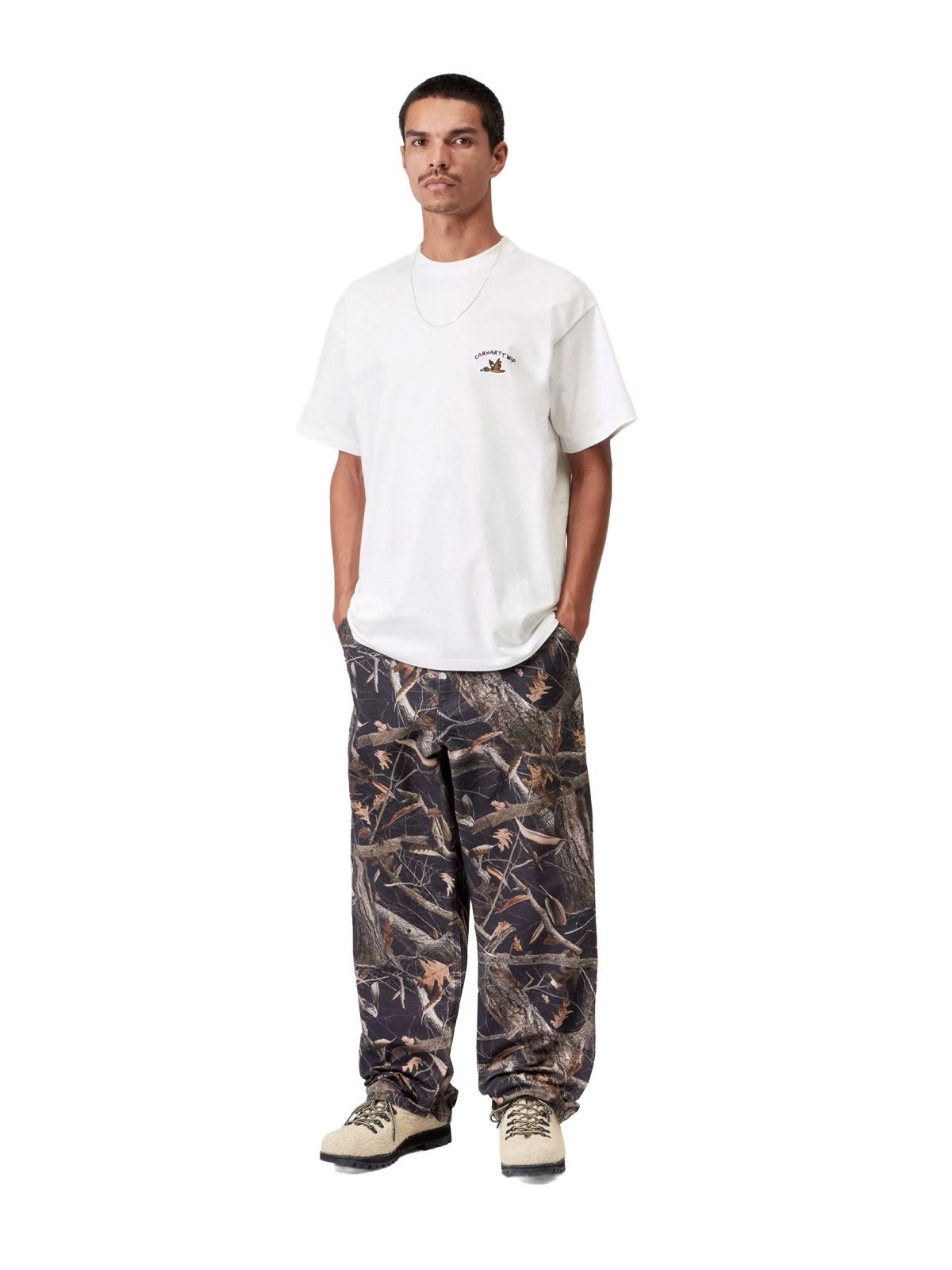 White animated ducks t-shirt CARHARTT WIP