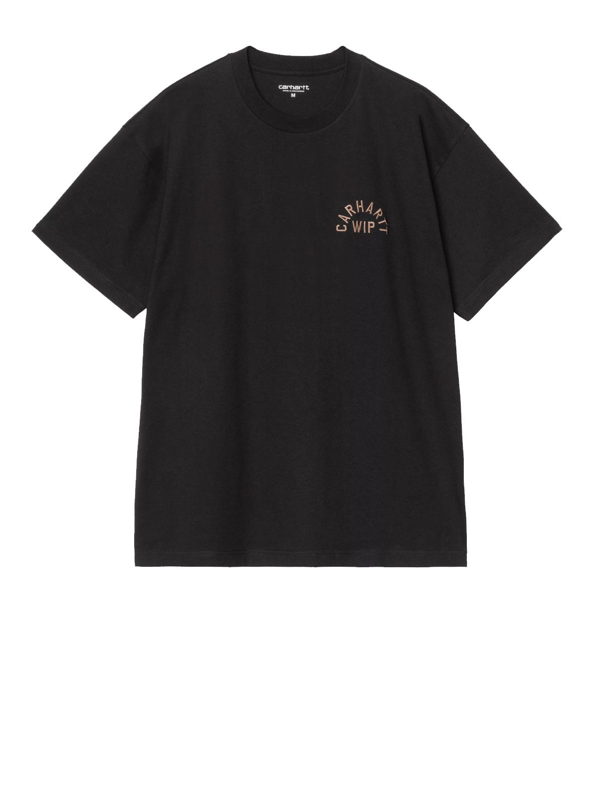 Black arch script t-shirt