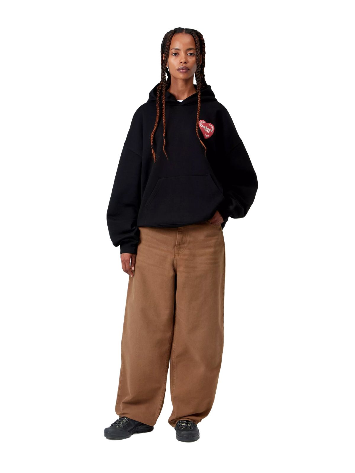 Pantaloni brandon marroni CARHARTT WIP