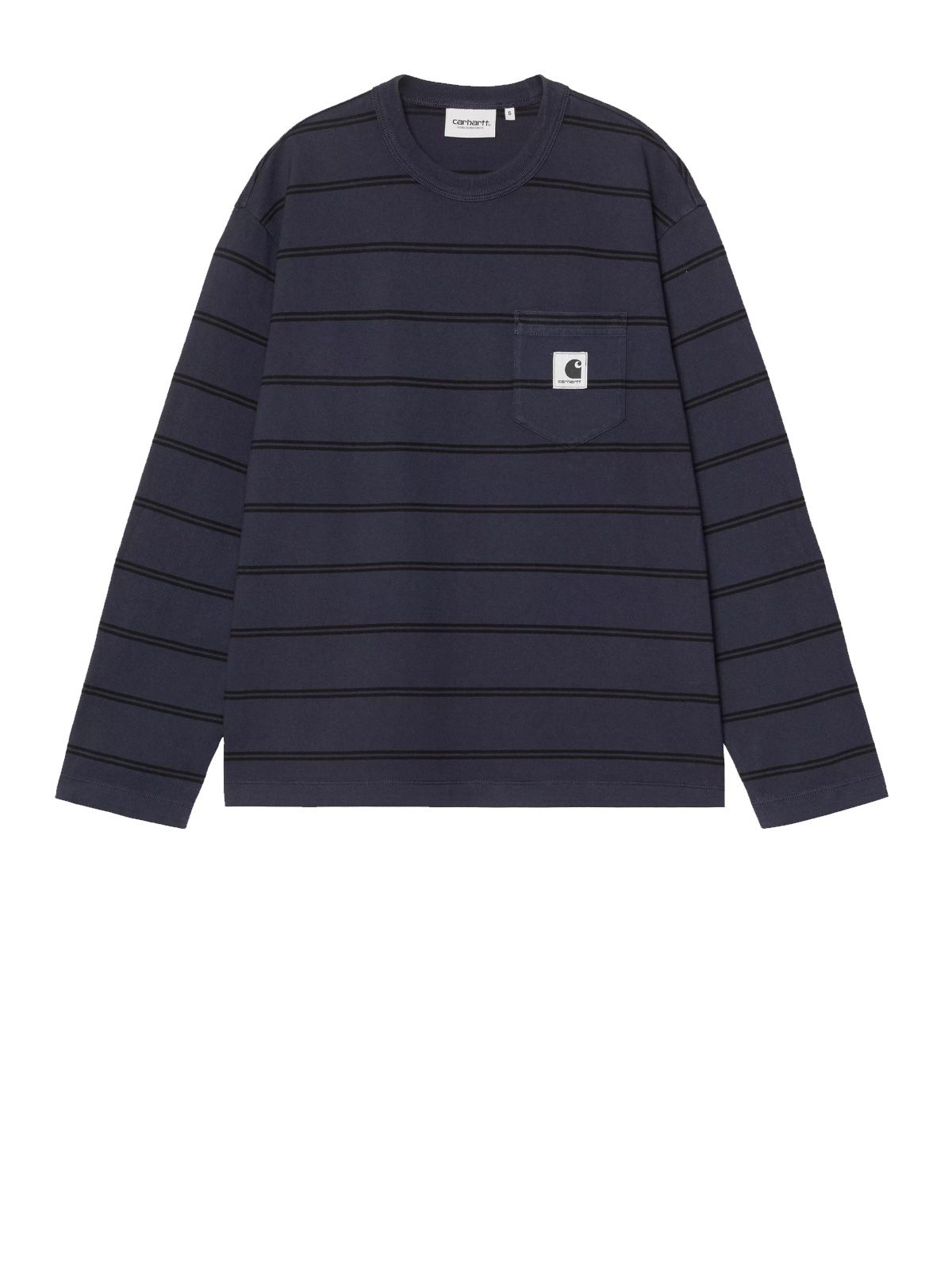 T-shirt cardona con taschino blu scuro