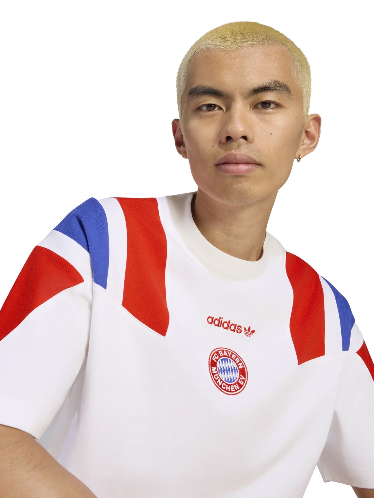 White fcb eqt t-shirt ADIDAS ORIGINALS