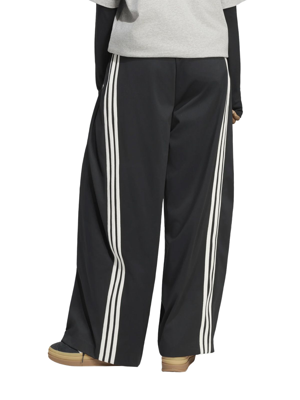Black pleated pants ADIDAS ORIGINALS
