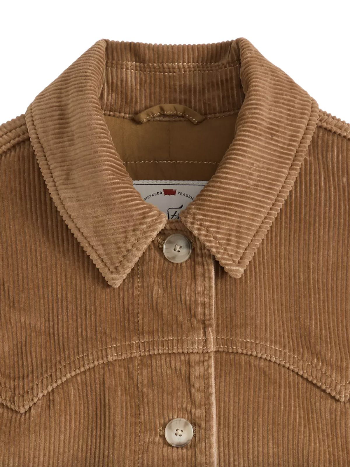 Light brown demi overshirt shacket foxtrot jacket LEVI'S