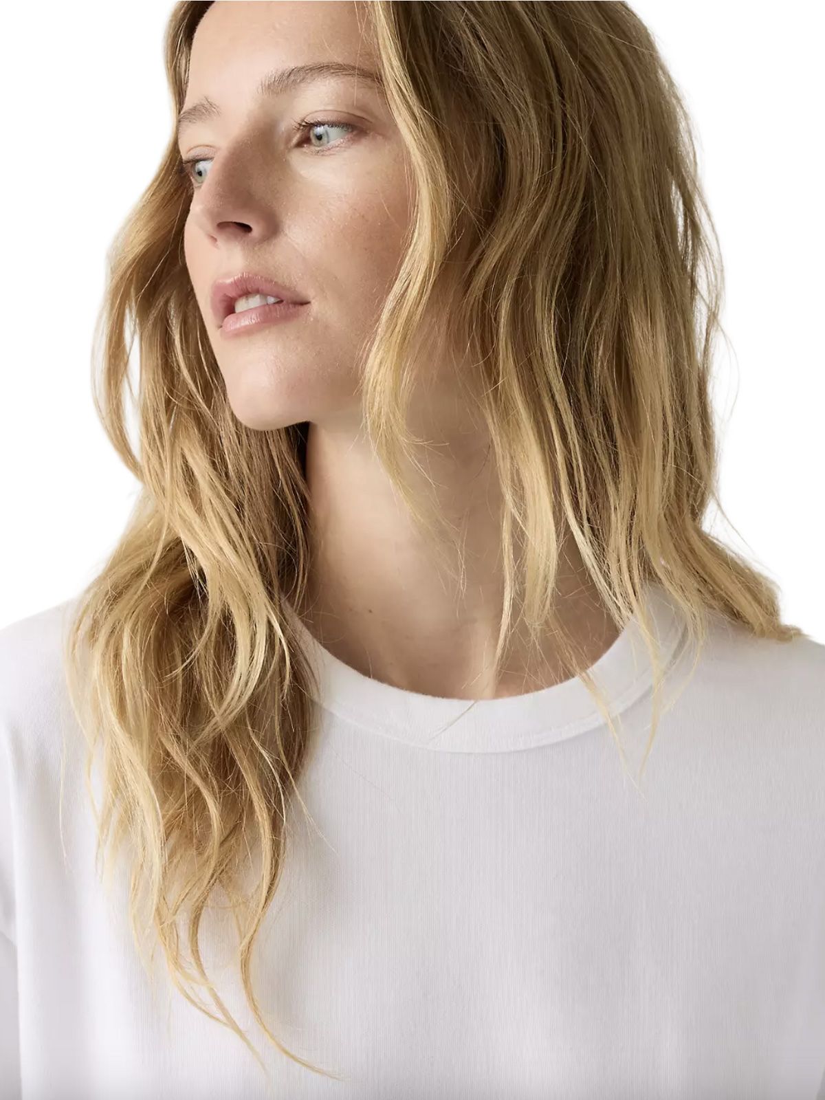 White vintage long sleeve t-shirt LEVI'S
