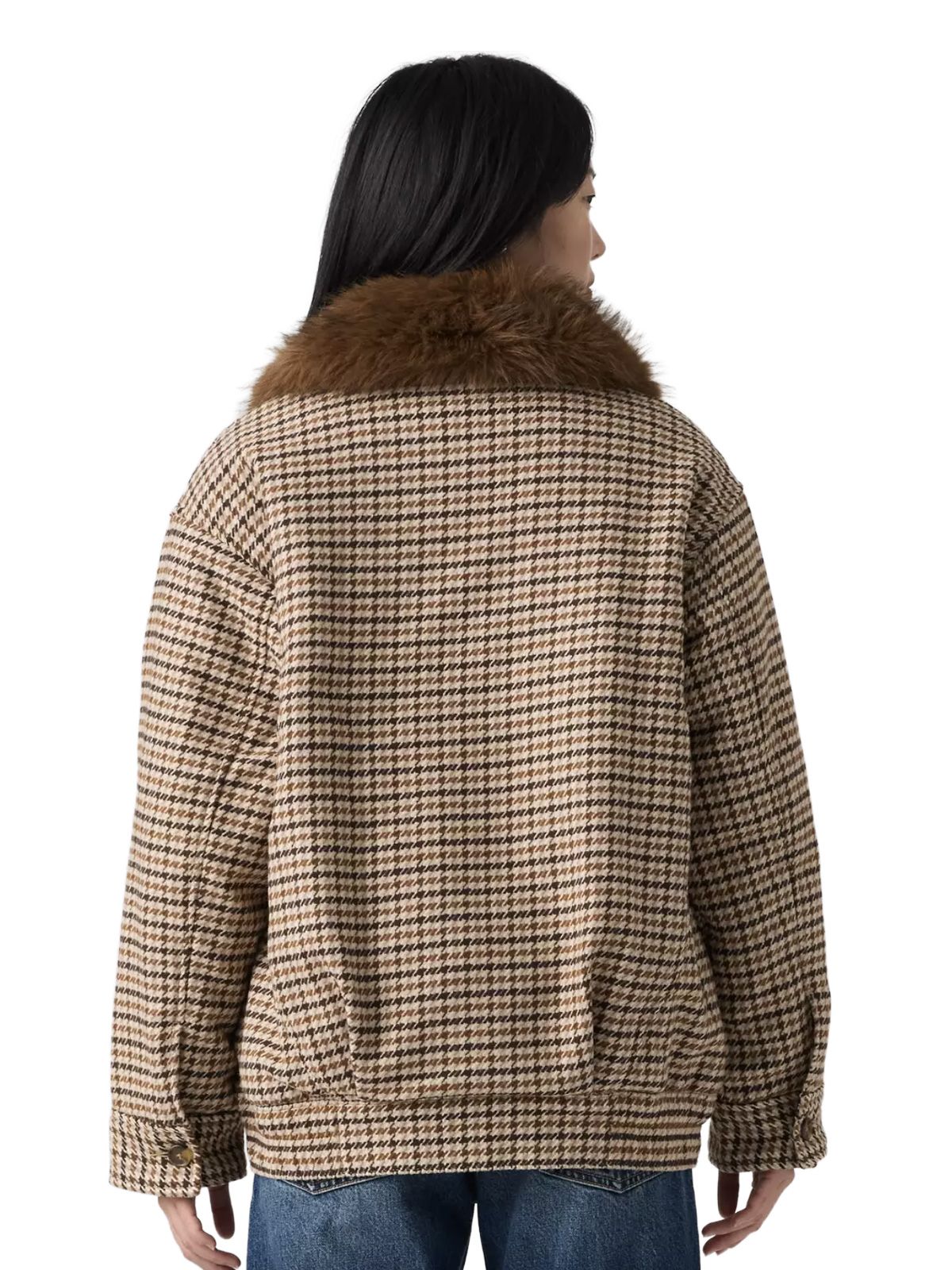 Multicolour billie warm coat siggi check jacket LEVI'S